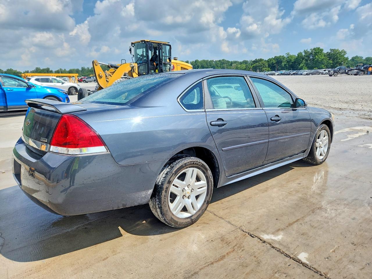 2011 Chevrolet Impala Lt Gray vin: 2G1WG5EK2B1260784