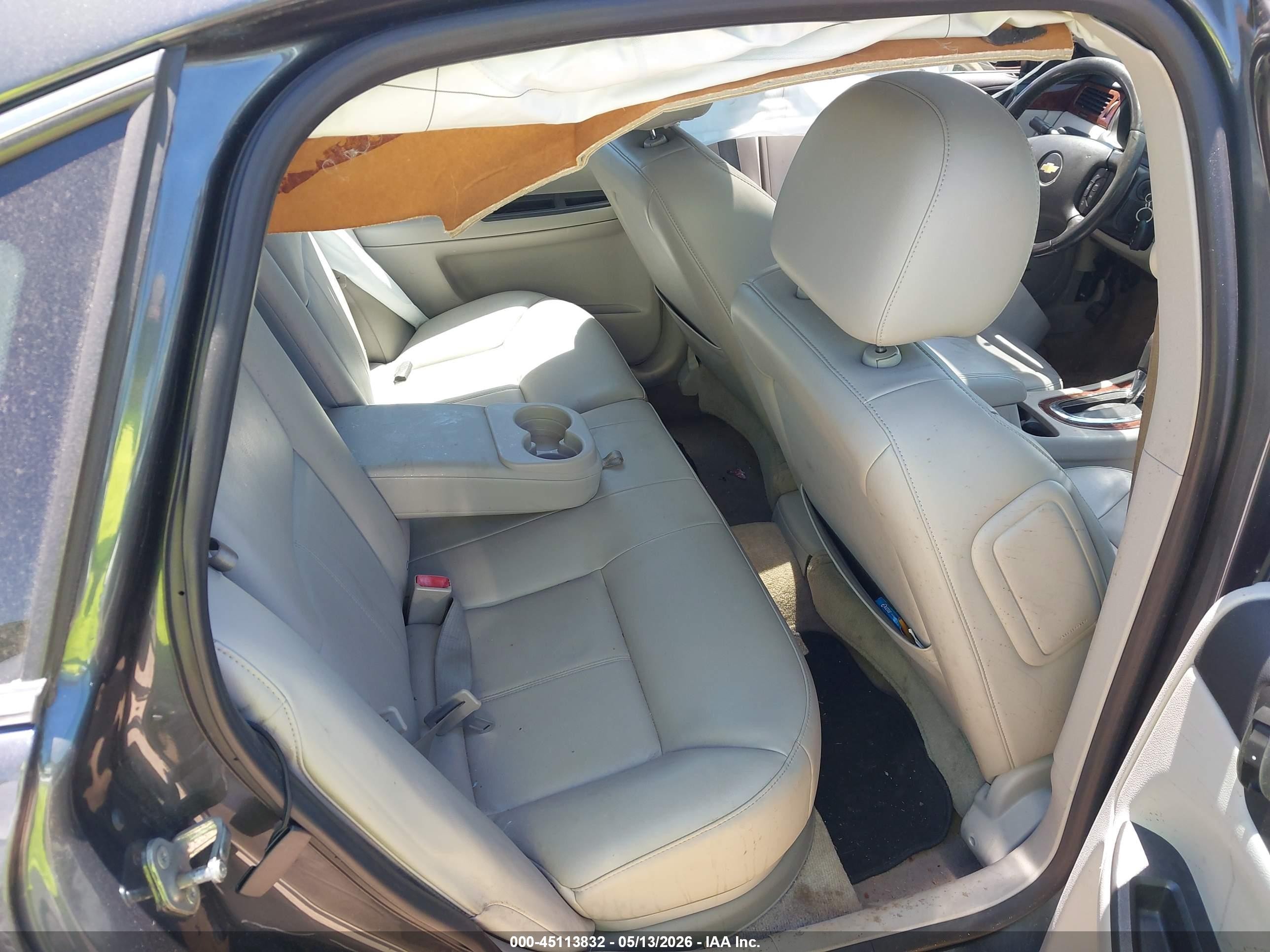 2011 Chevrolet Impala Lt Gray vin: 2G1WG5EK2B1288309