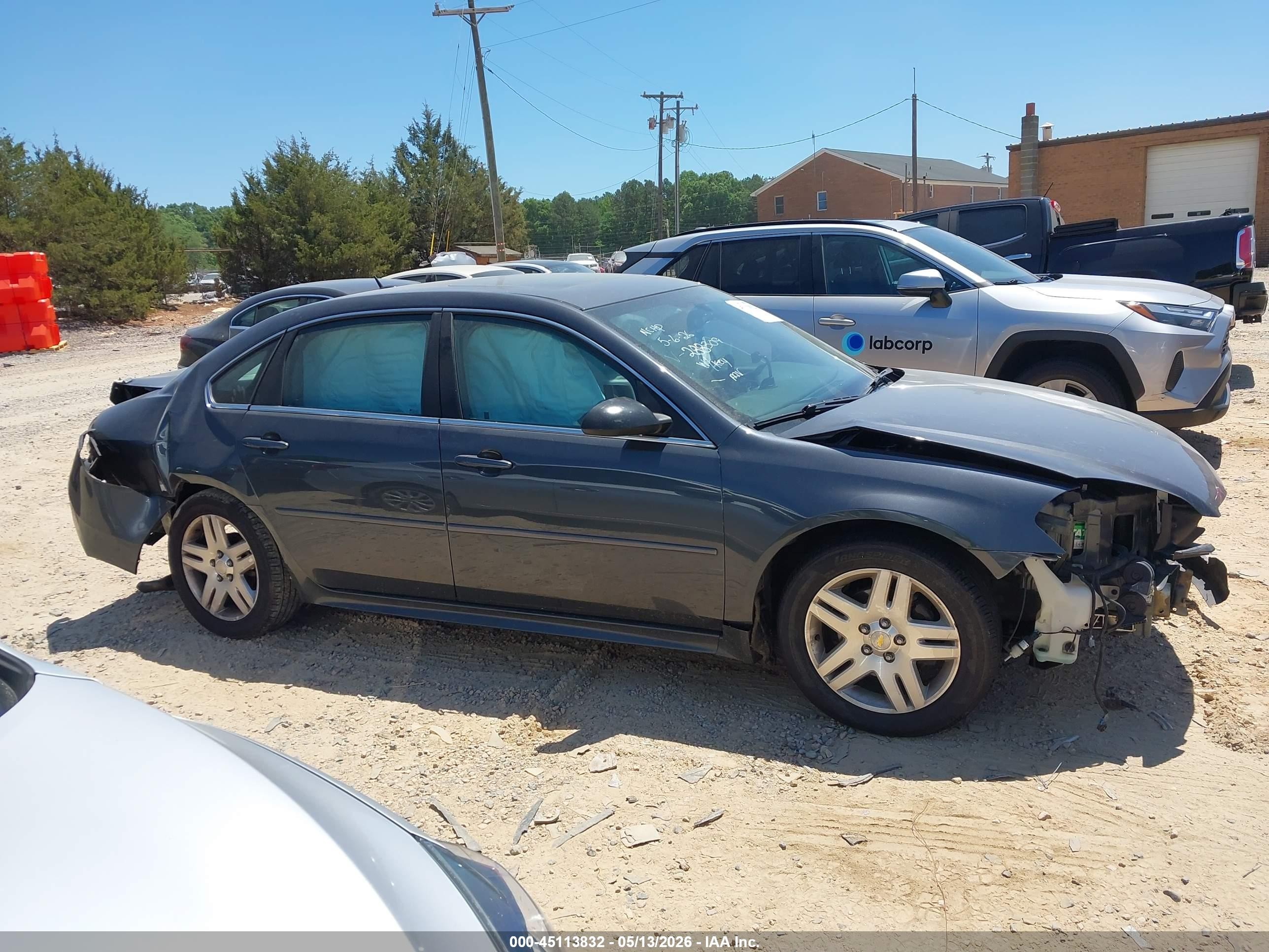 2011 Chevrolet Impala Lt Gray vin: 2G1WG5EK2B1288309