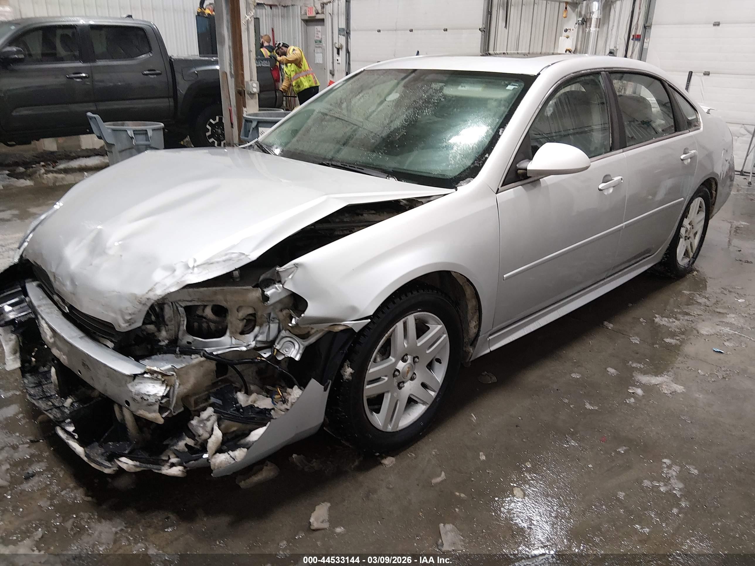 2011 Chevrolet Impala Lt Silver vin: 2G1WG5EK2B1303987