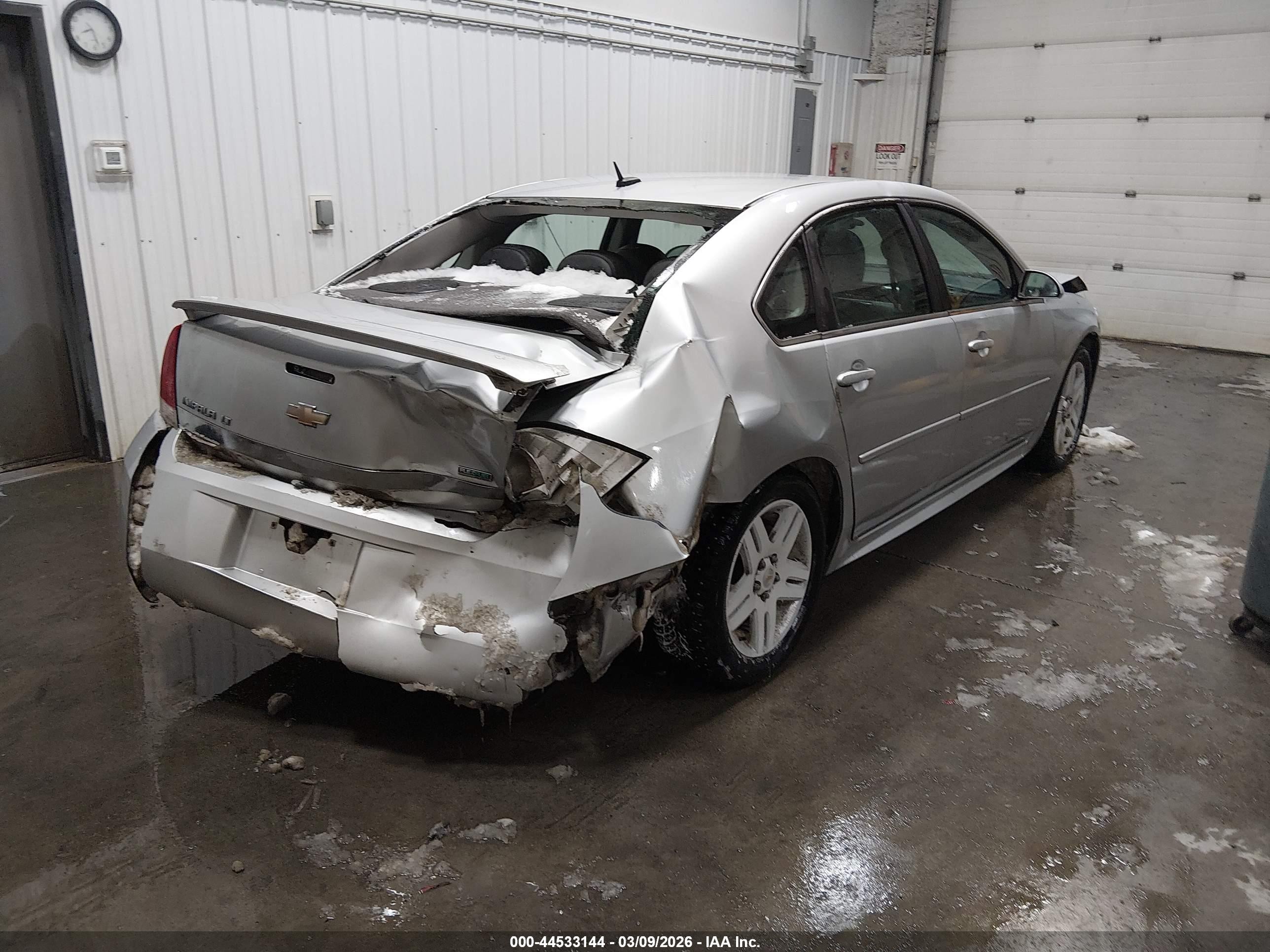 2011 Chevrolet Impala Lt Silver vin: 2G1WG5EK2B1303987