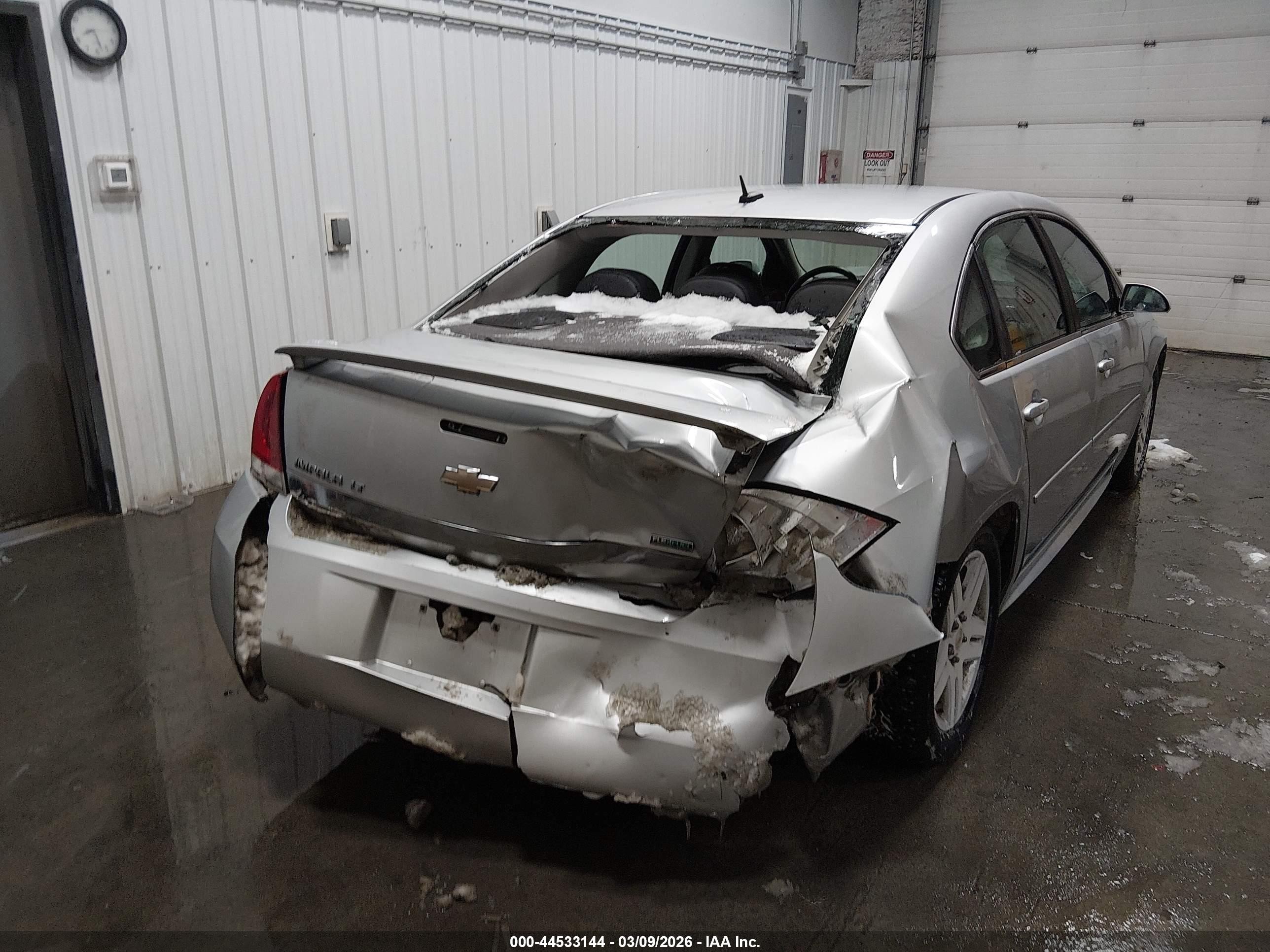 2011 Chevrolet Impala Lt Silver vin: 2G1WG5EK2B1303987