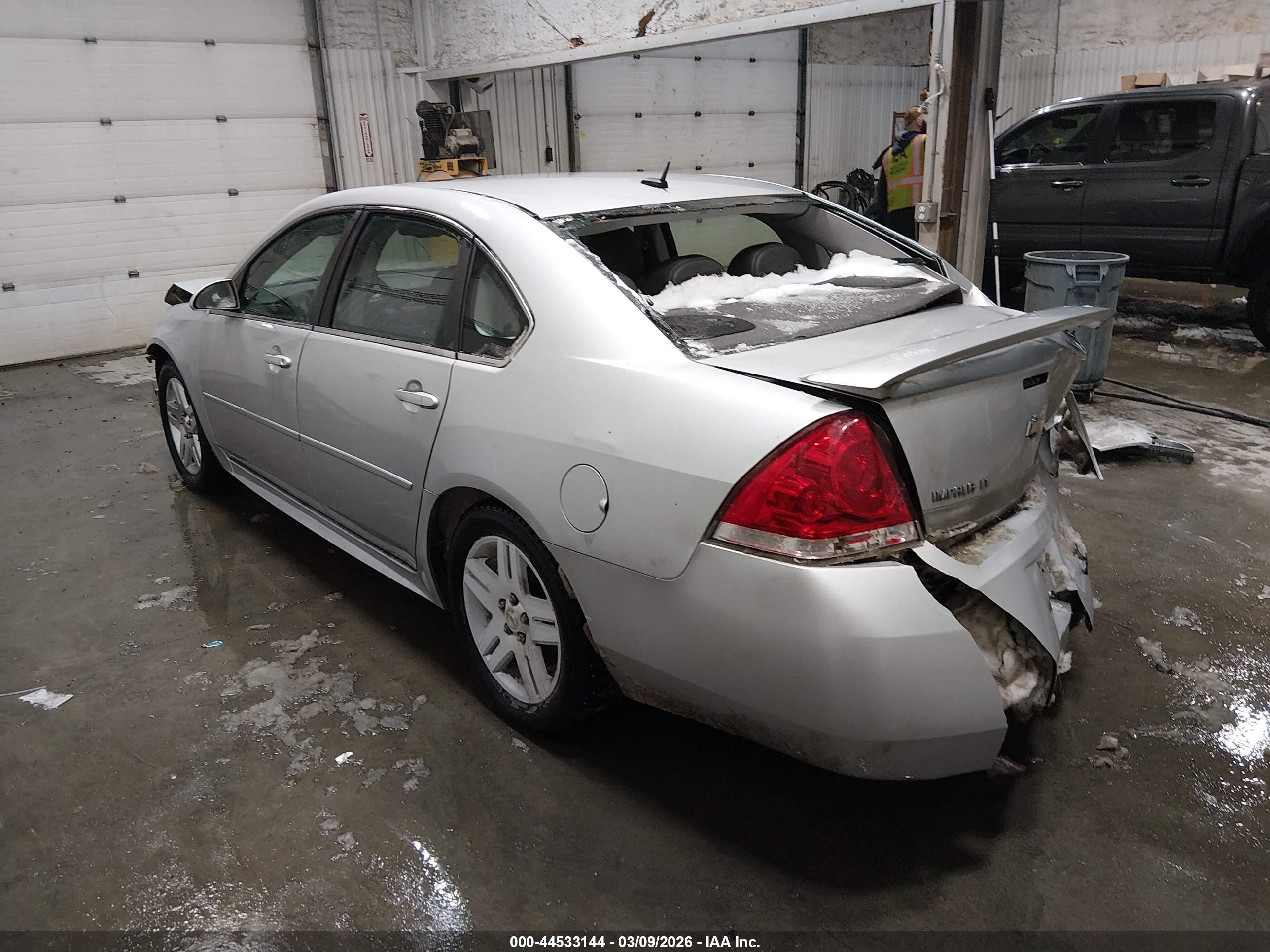 2011 Chevrolet Impala Lt Silver vin: 2G1WG5EK2B1303987