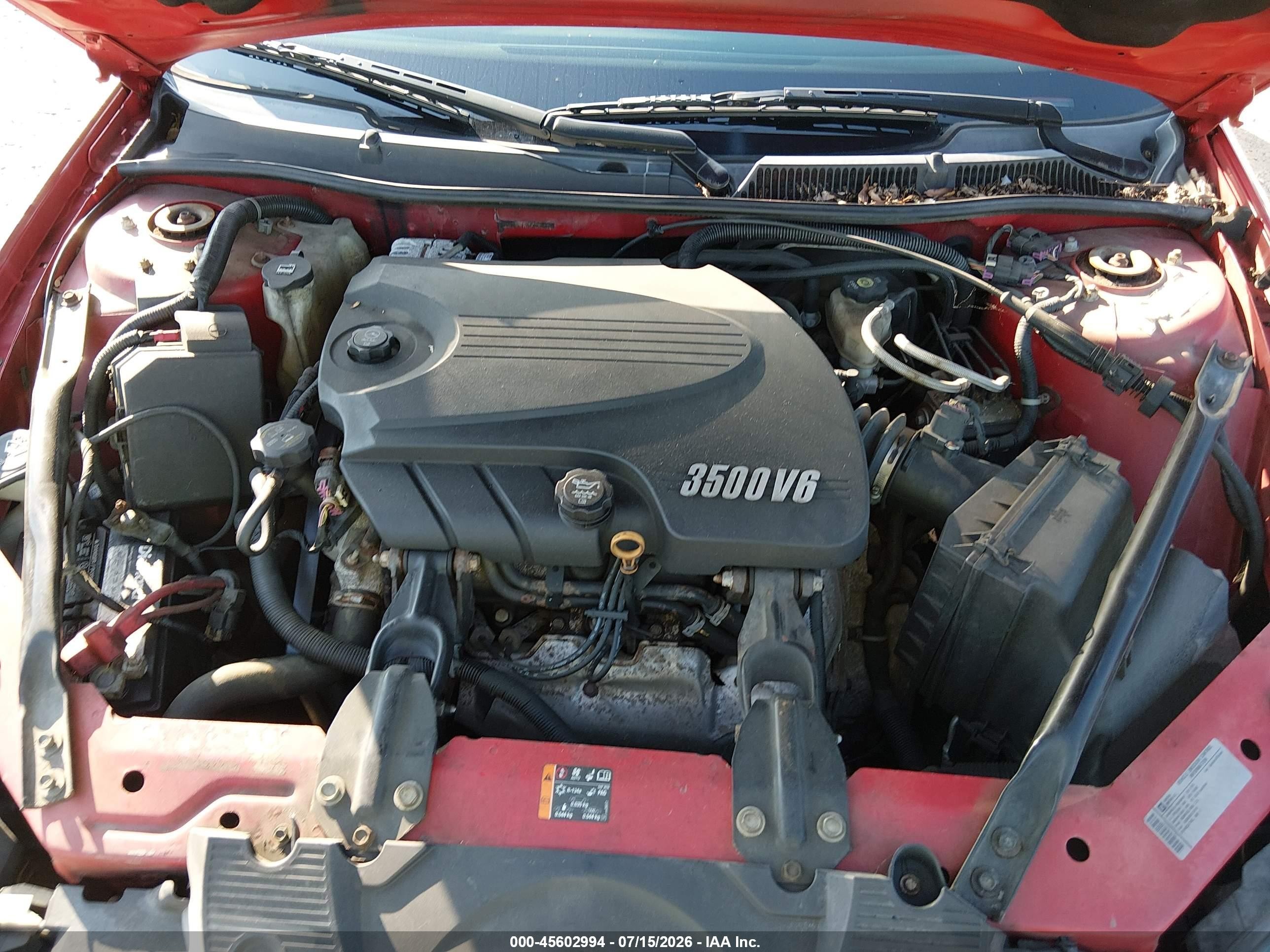 2011 Chevrolet Impala Lt Red vin: 2G1WG5EK2B1310423