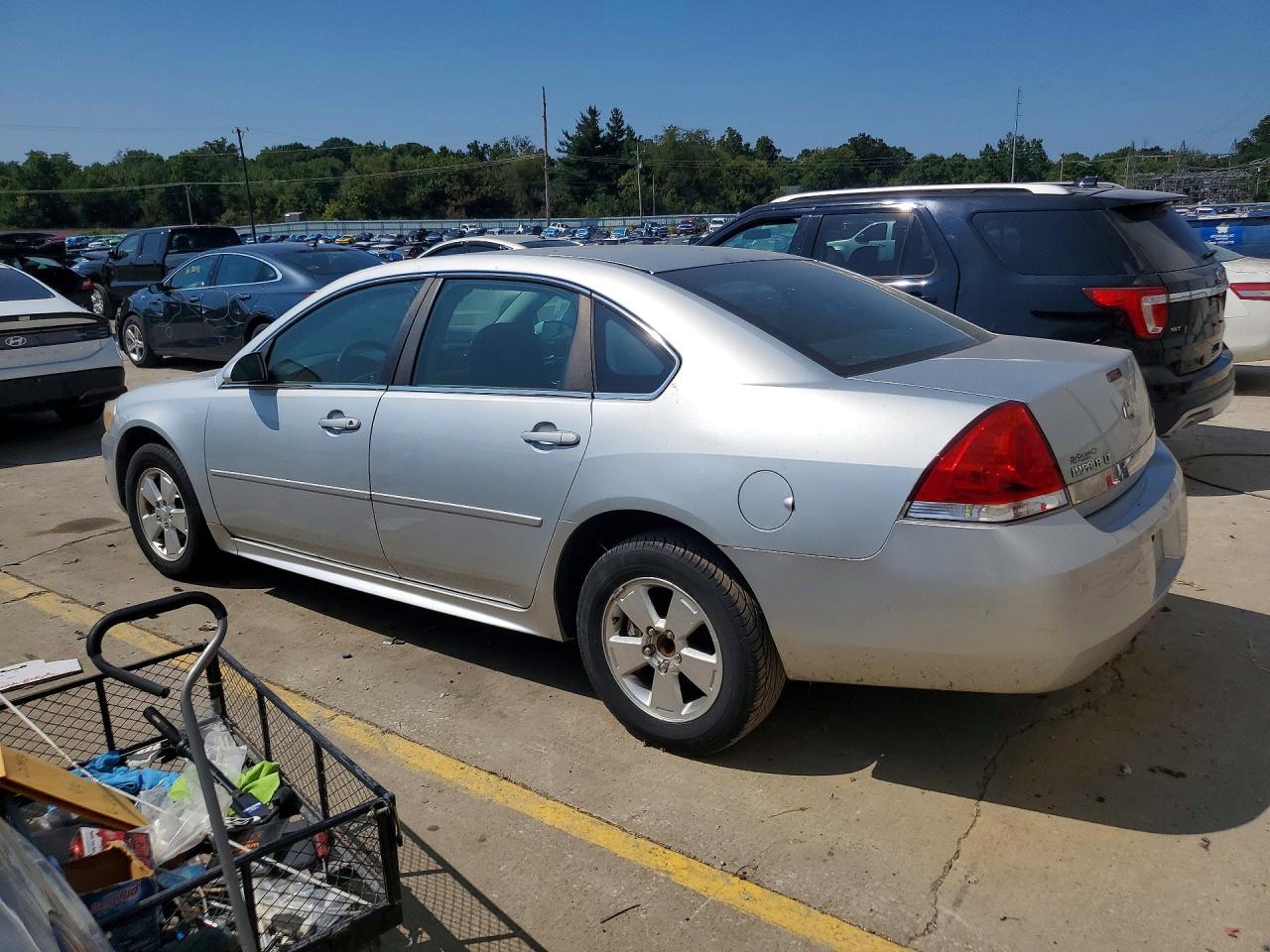 2011 Chevrolet Impala Lt Silver vin: 2G1WG5EK3B1116788
