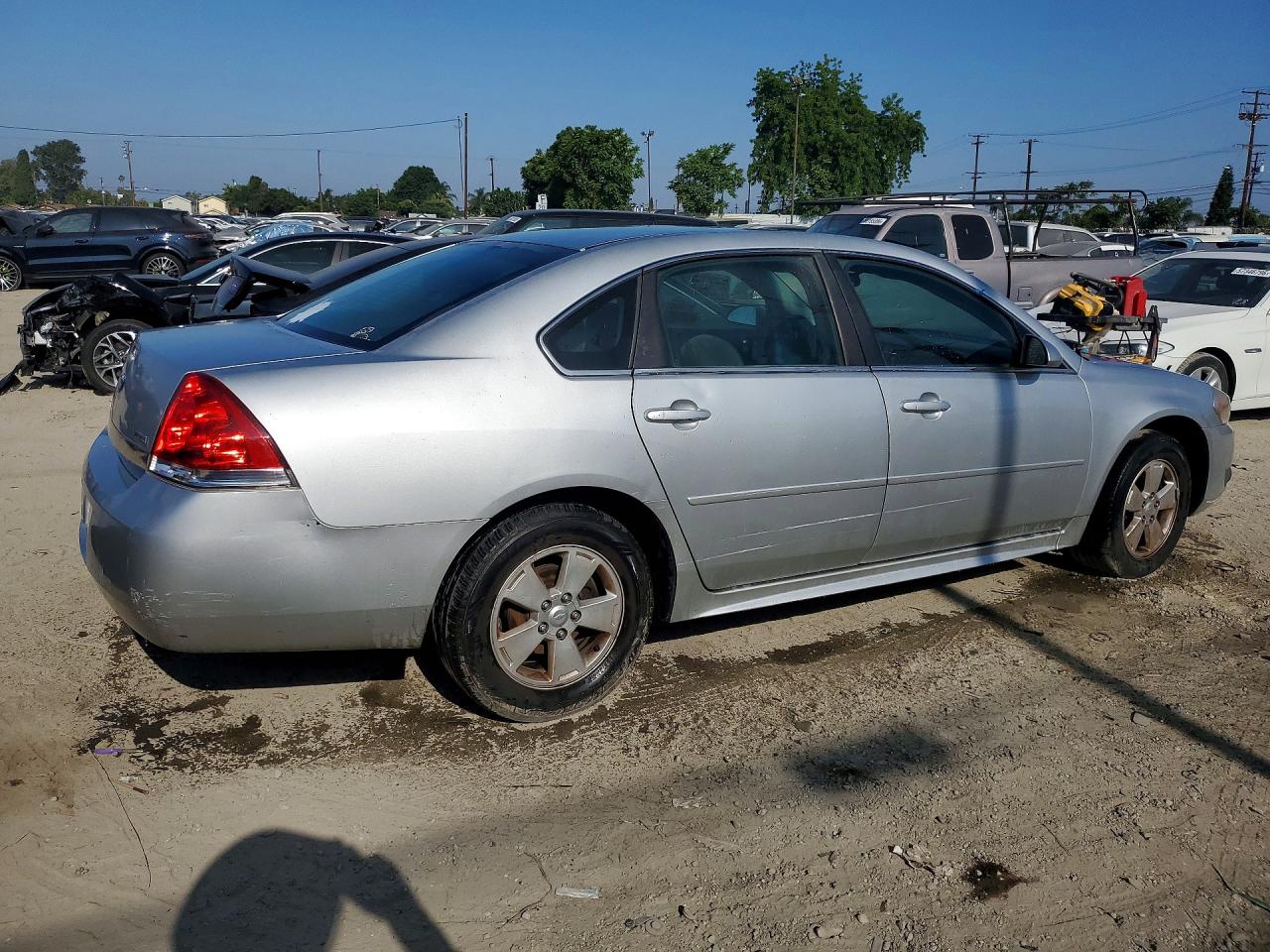 2011 Chevrolet Impala Lt Silver vin: 2G1WG5EK3B1304985