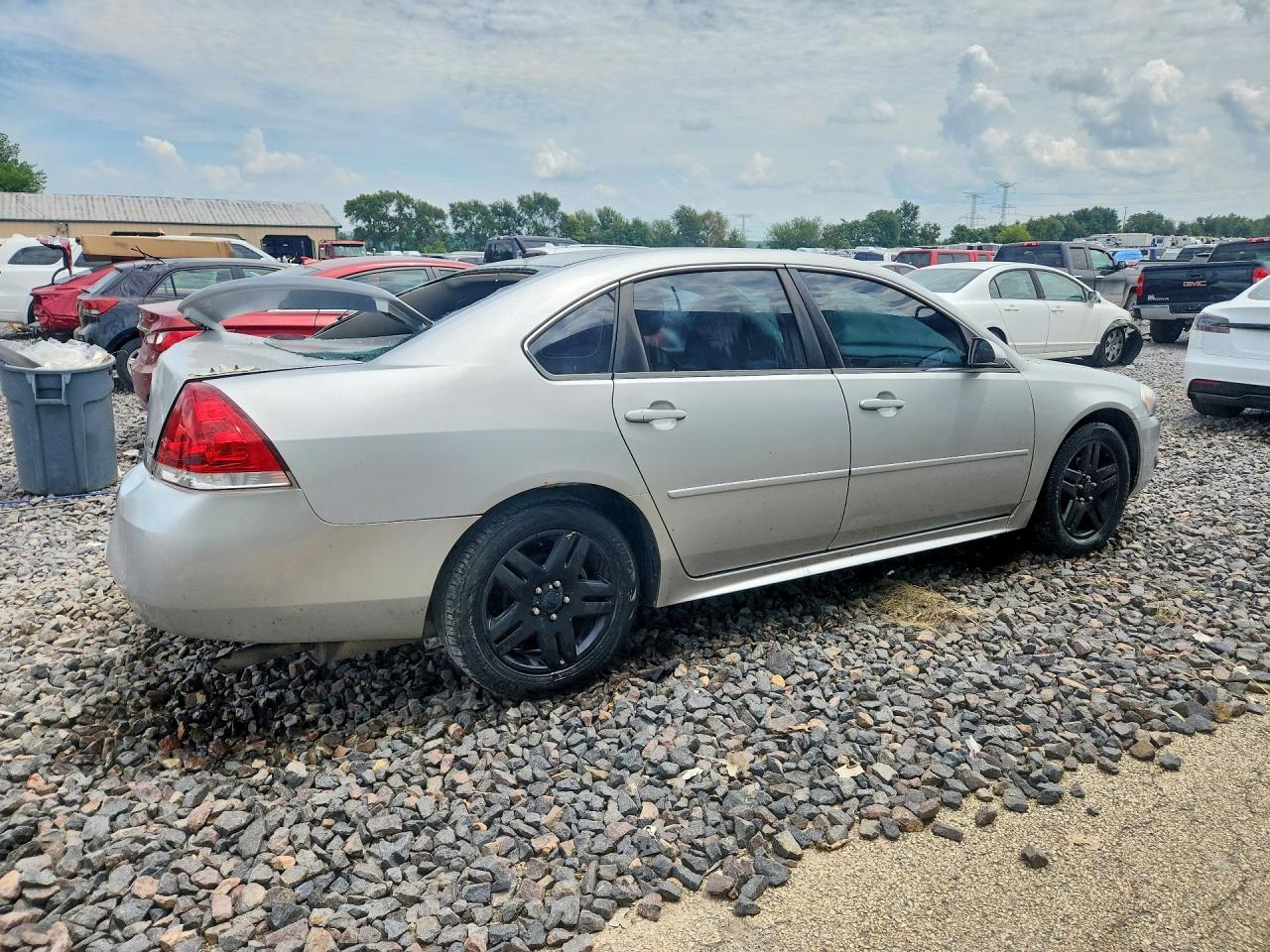 2011 Chevrolet Impala Lt Серебряный vin: 2G1WG5EK3B1314934