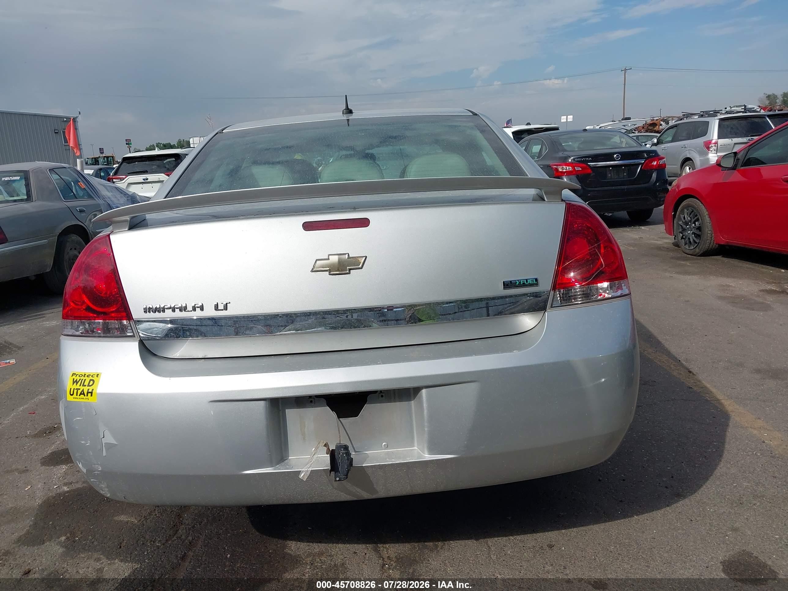 2011 Chevrolet Impala Lt Silver vin: 2G1WG5EK3B1318854