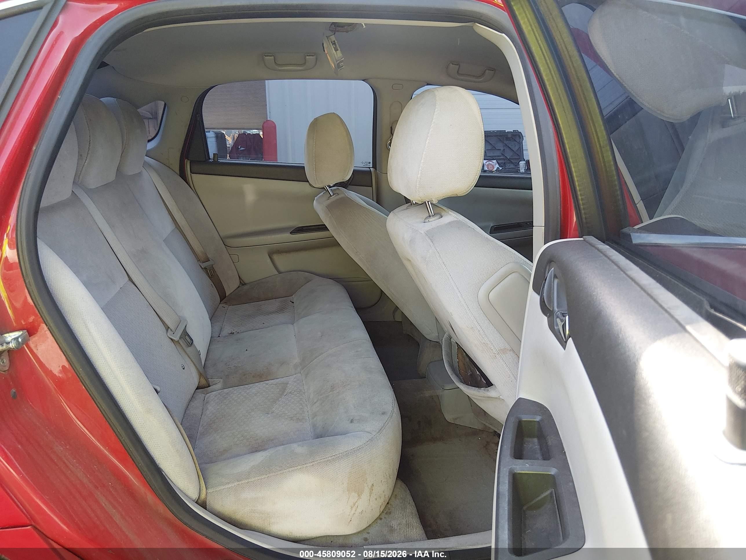 2011 Chevrolet Impala Lt Красный vin: 2G1WG5EK4B1120512