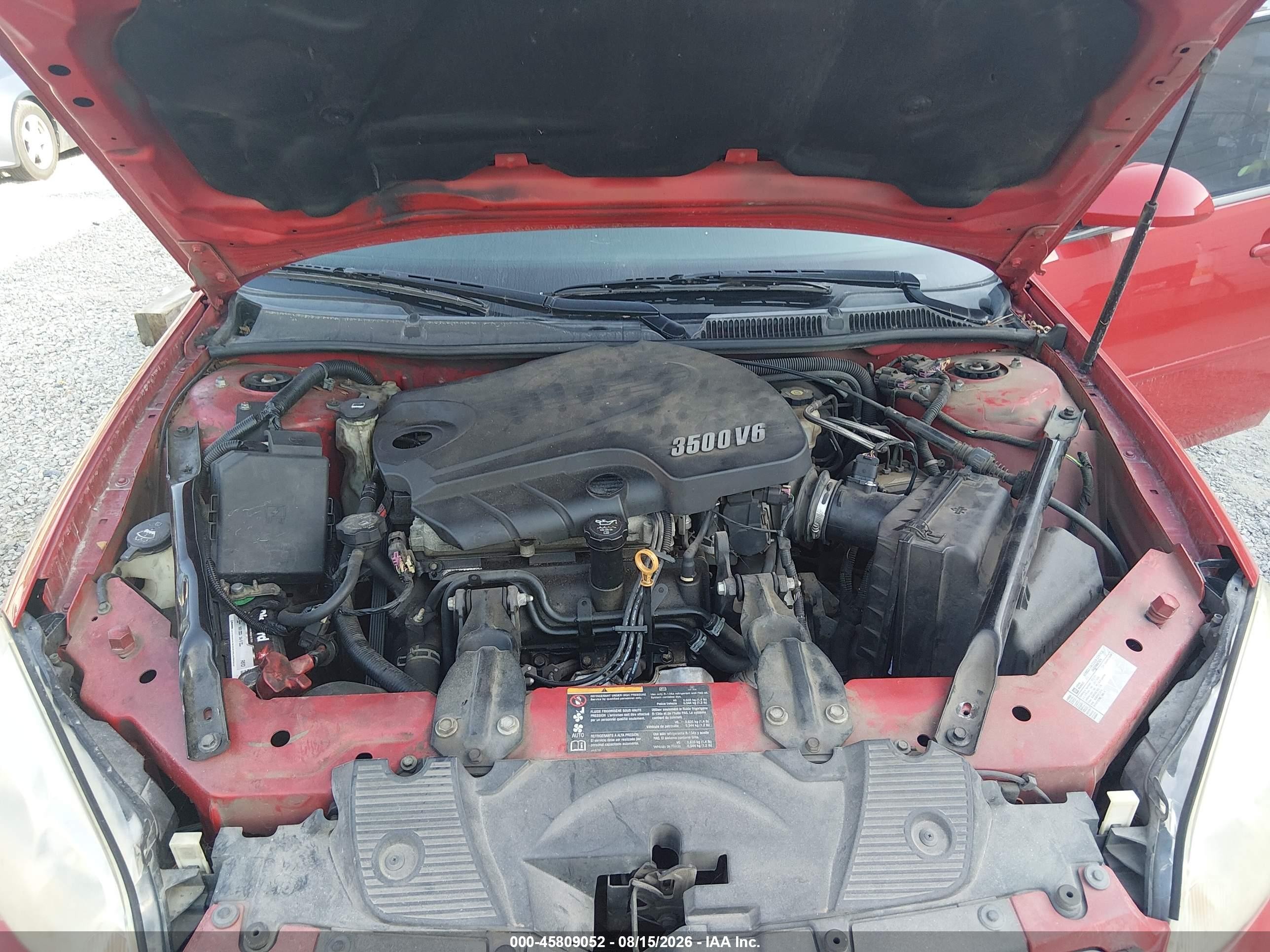 2011 Chevrolet Impala Lt Красный vin: 2G1WG5EK4B1120512