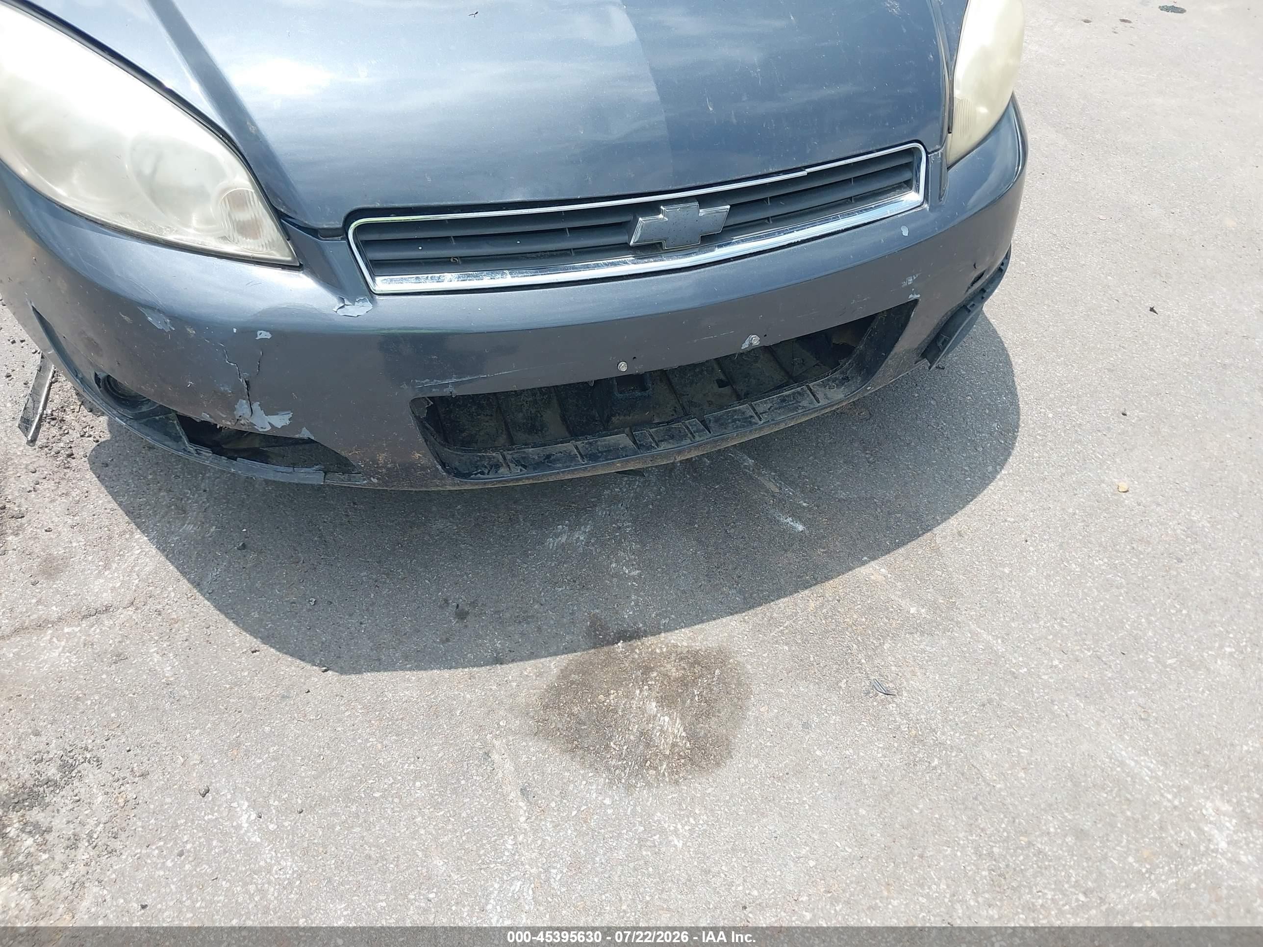 2011 Chevrolet Impala Lt Gray vin: 2G1WG5EK4B1122695