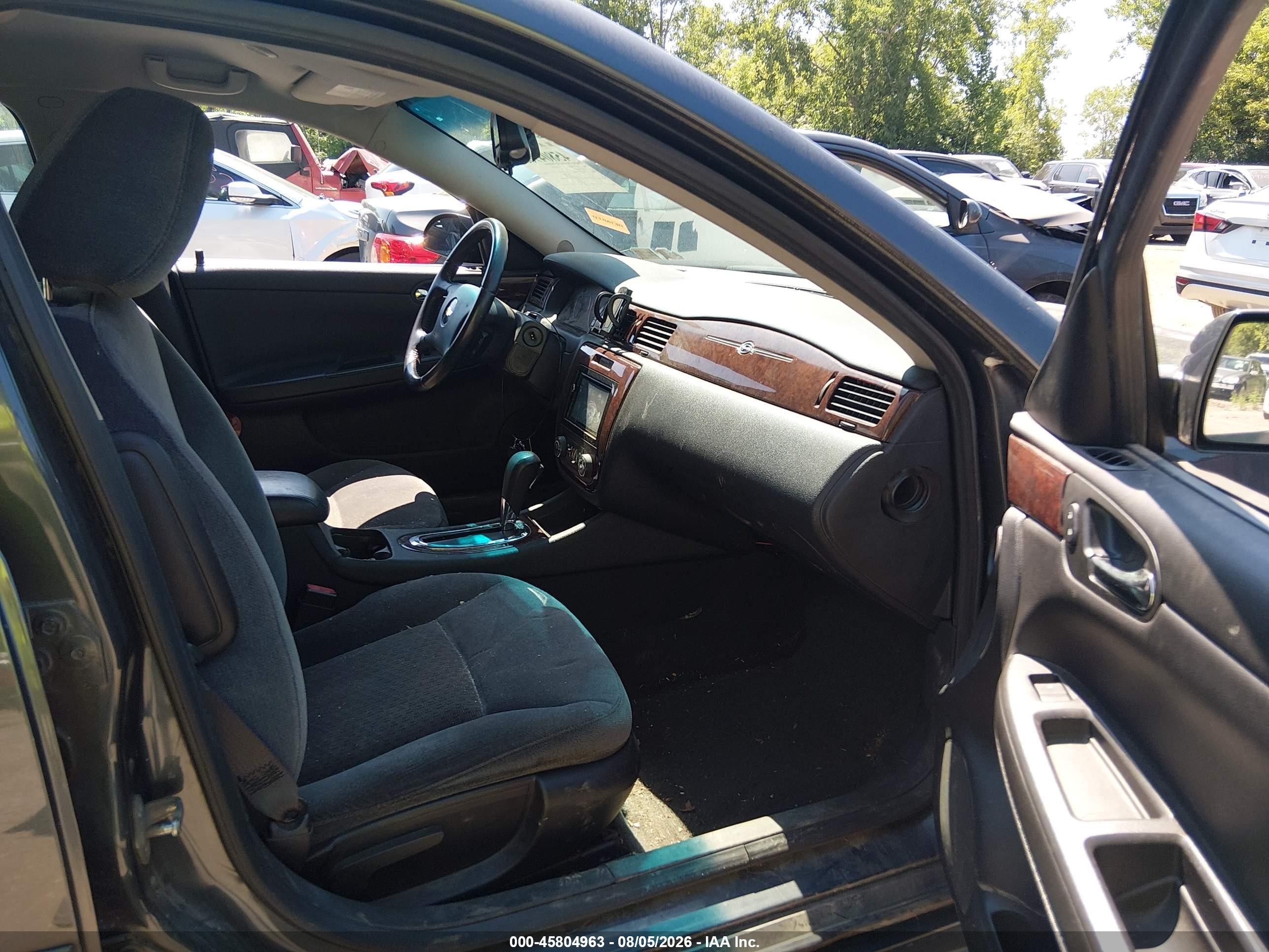 2011 Chevrolet Impala Lt Серый vin: 2G1WG5EK4B1166793