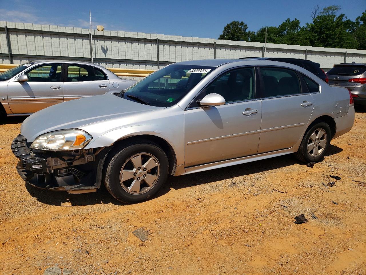 2011 Chevrolet Impala Lt Silver vin: 2G1WG5EK4B1225065