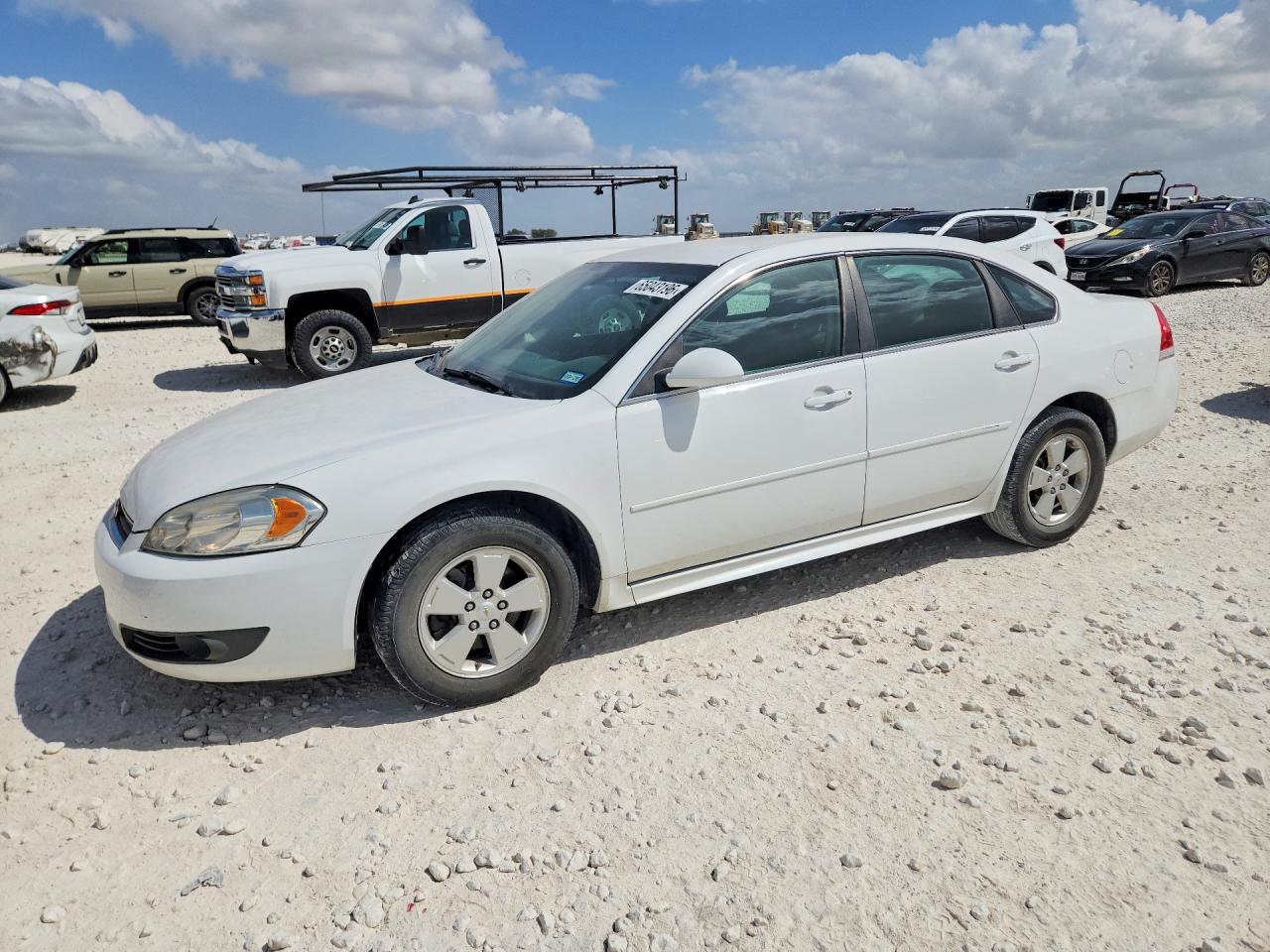 2011 Chevrolet Impala Lt Белый vin: 2G1WG5EK4B1238088