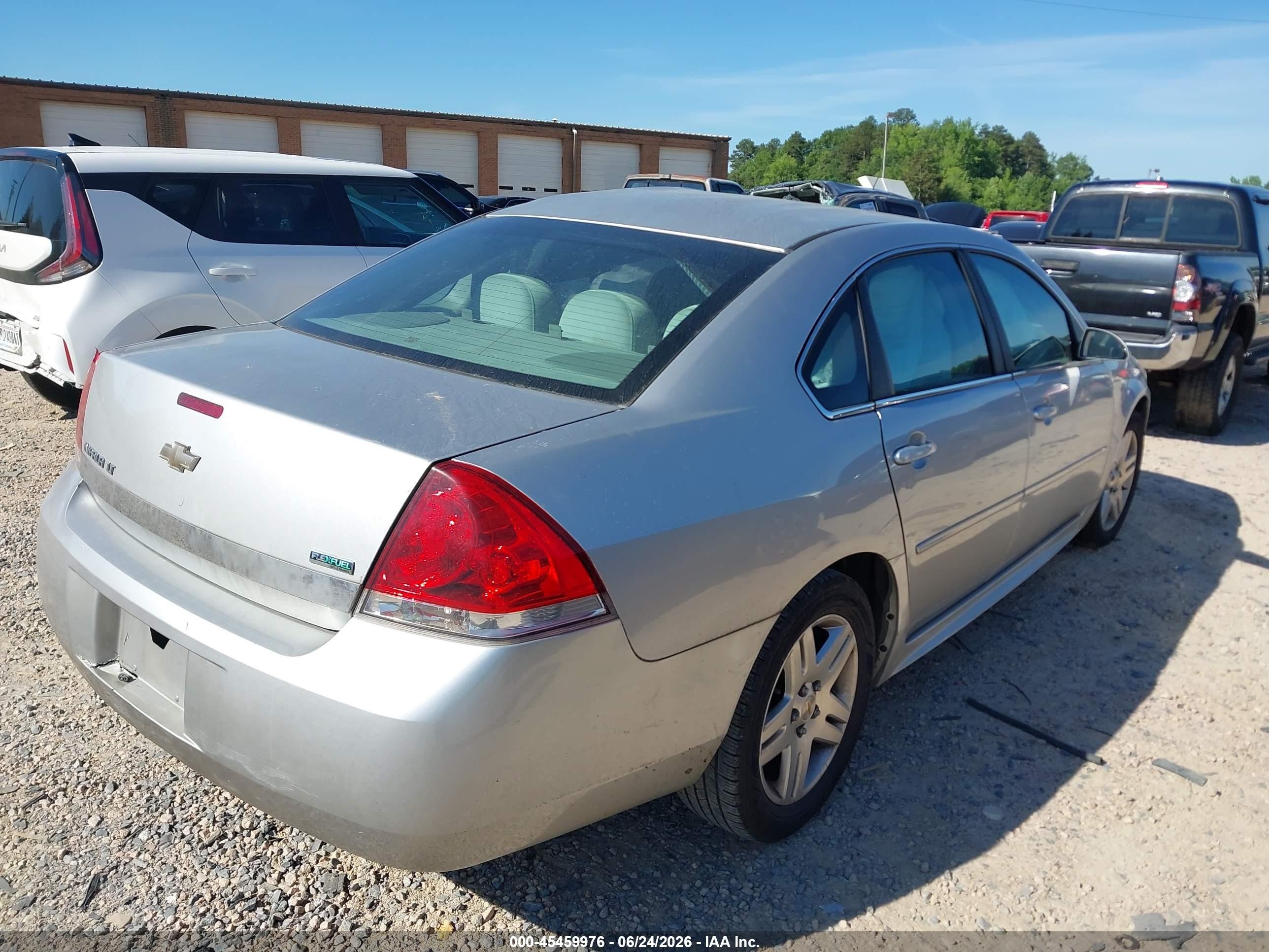 2011 Chevrolet Impala Lt Silver vin: 2G1WG5EK4B1245834