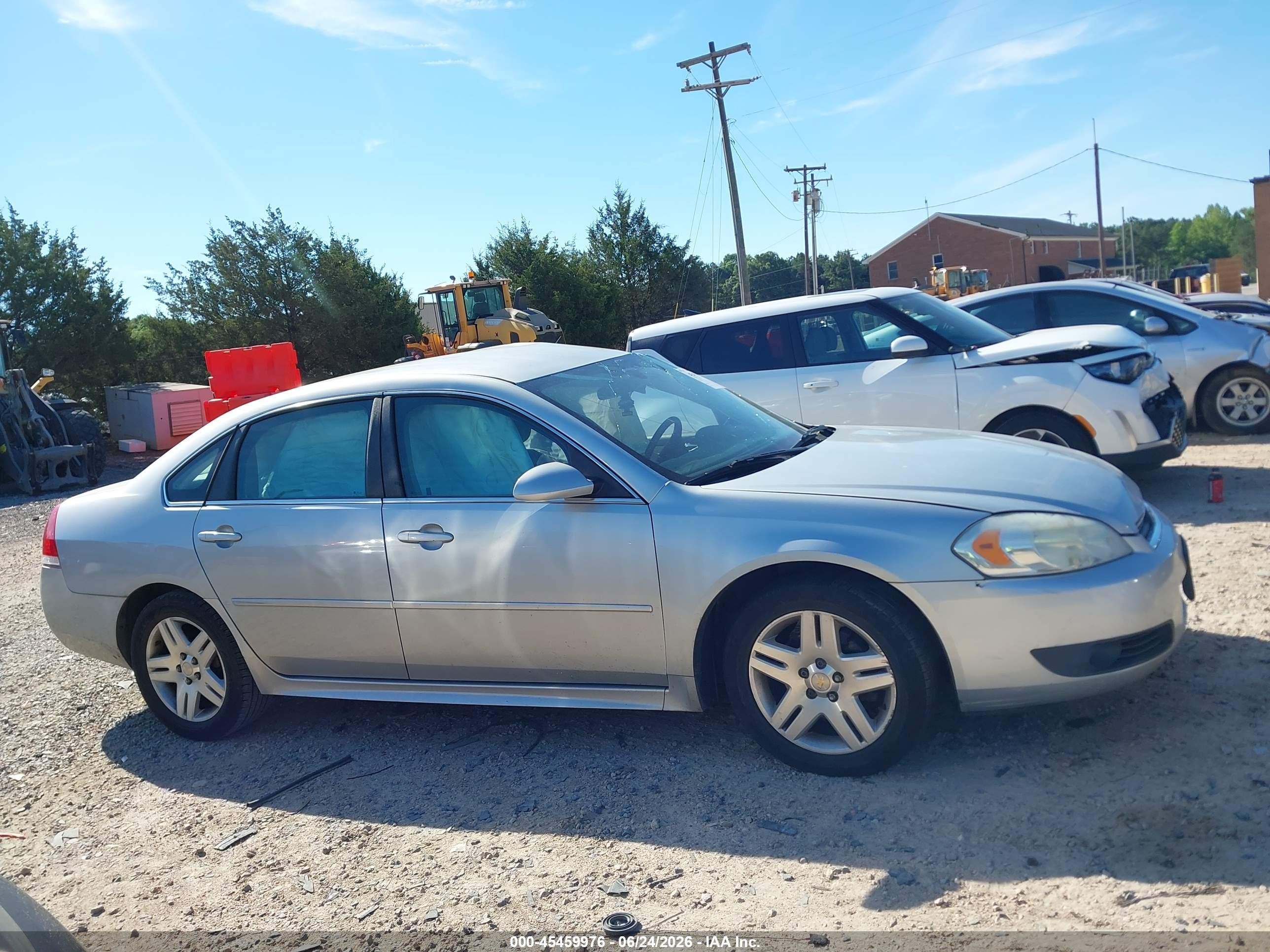 2011 Chevrolet Impala Lt Silver vin: 2G1WG5EK4B1245834