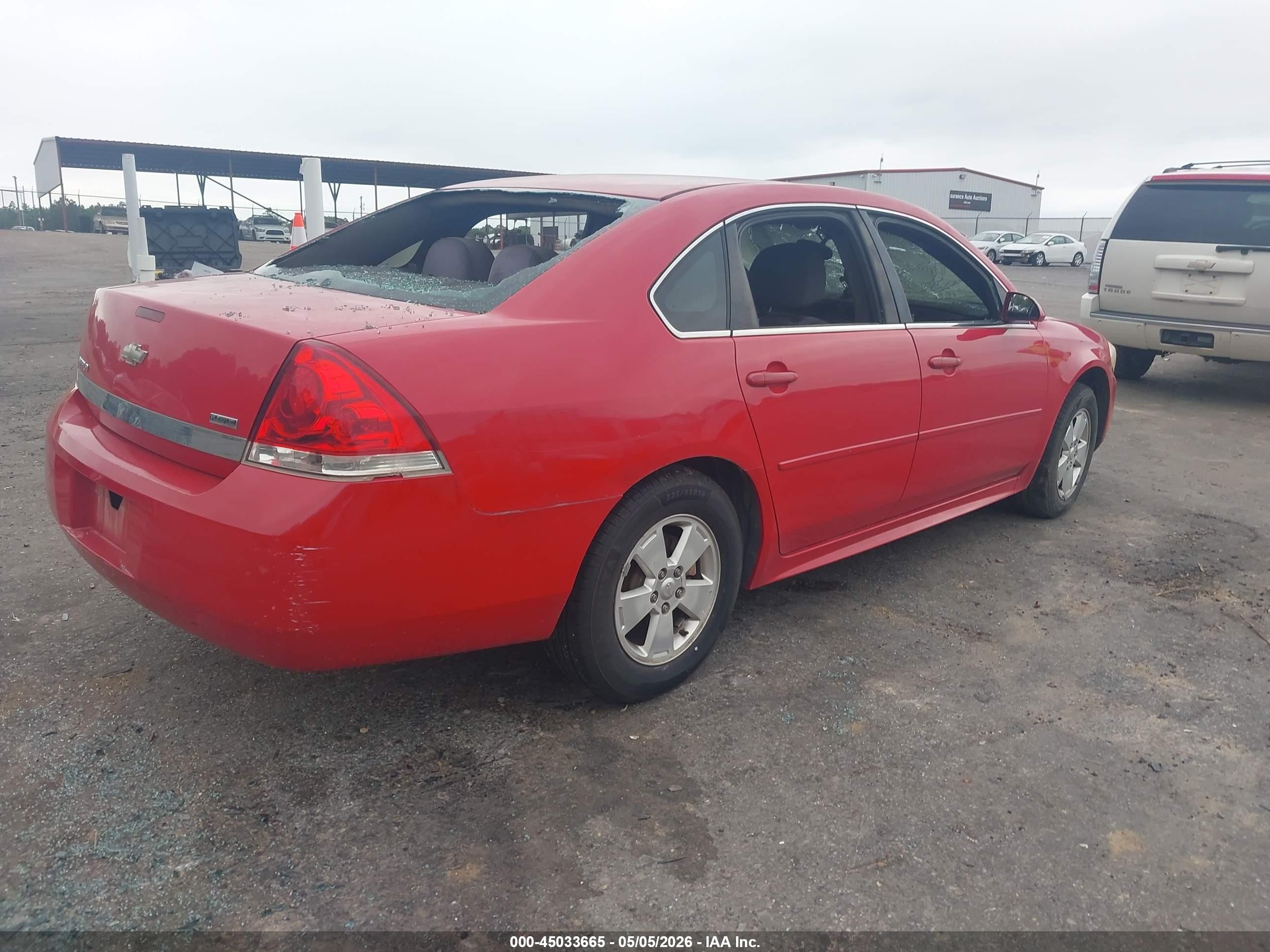 2011 Chevrolet Impala Lt Красный vin: 2G1WG5EK4B1251505