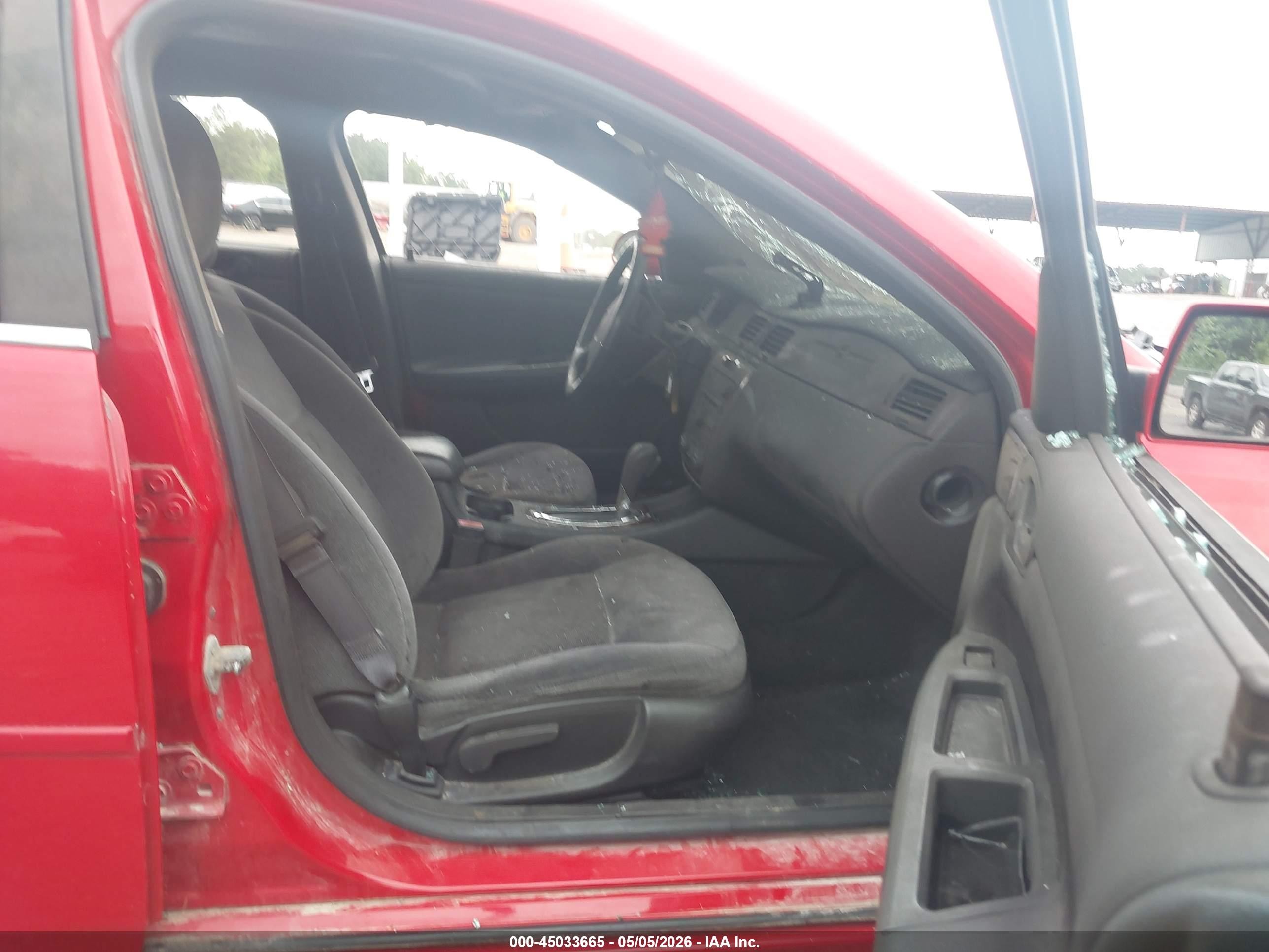 2011 Chevrolet Impala Lt Красный vin: 2G1WG5EK4B1251505