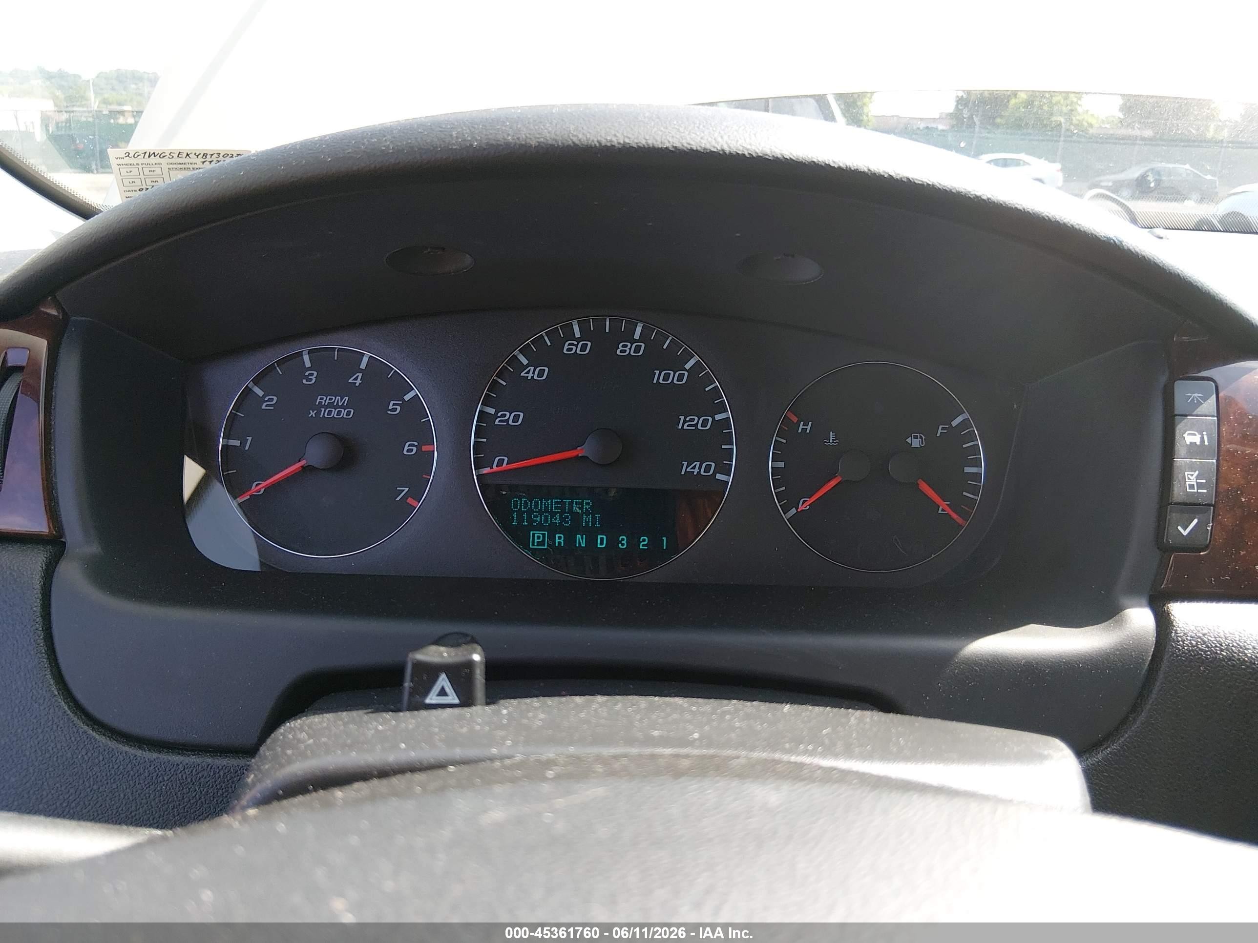 2011 Chevrolet Impala Lt Tan vin: 2G1WG5EK4B1302761