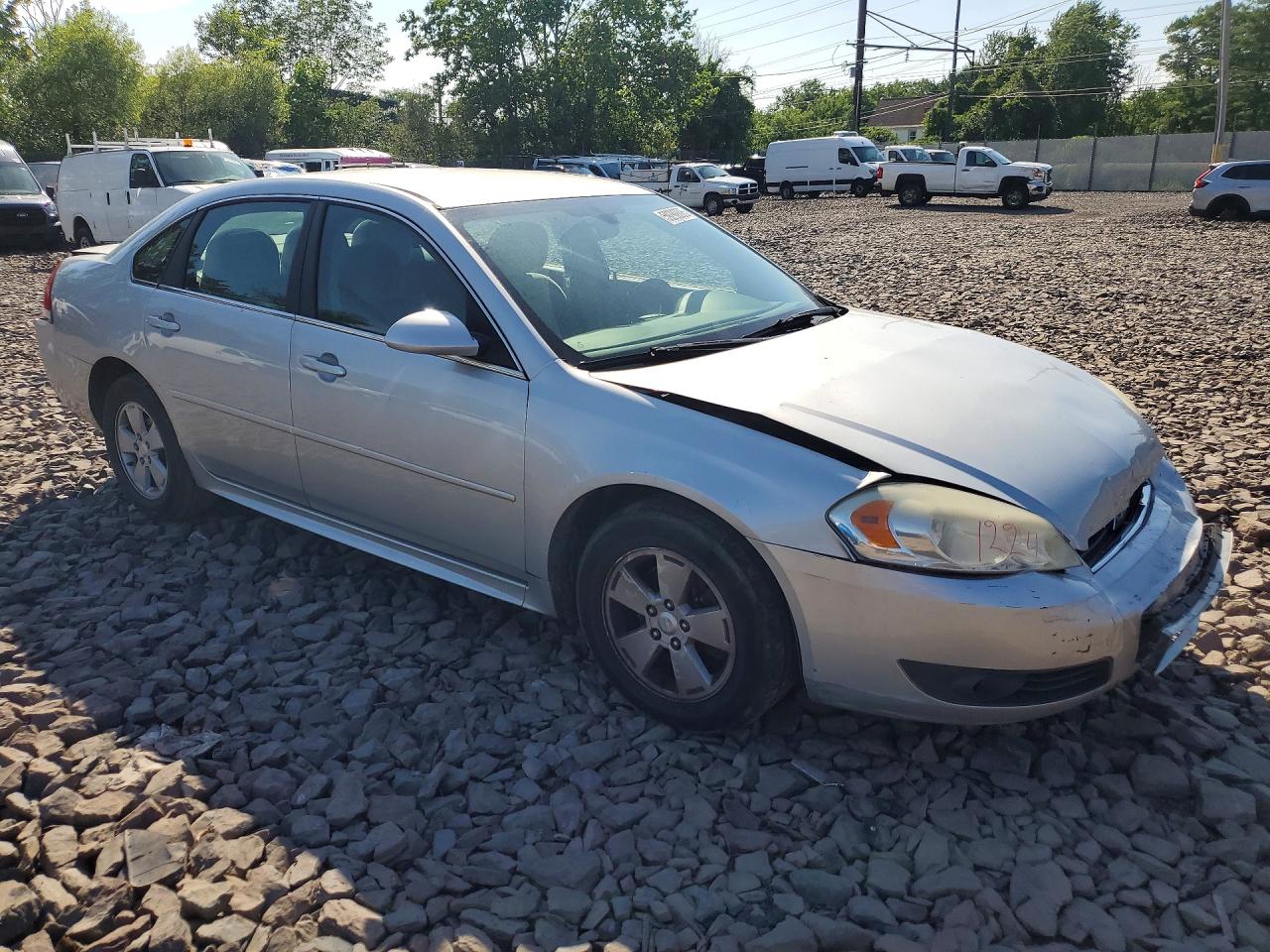 2011 Chevrolet Impala Silver vin: 2G1WG5EK5B1130529