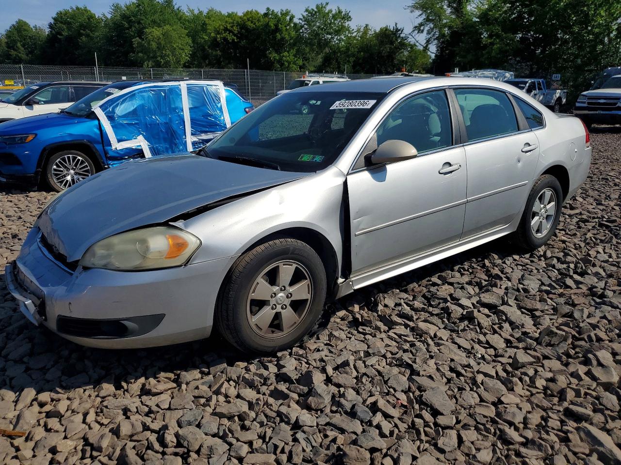 2011 Chevrolet Impala Silver vin: 2G1WG5EK5B1130529