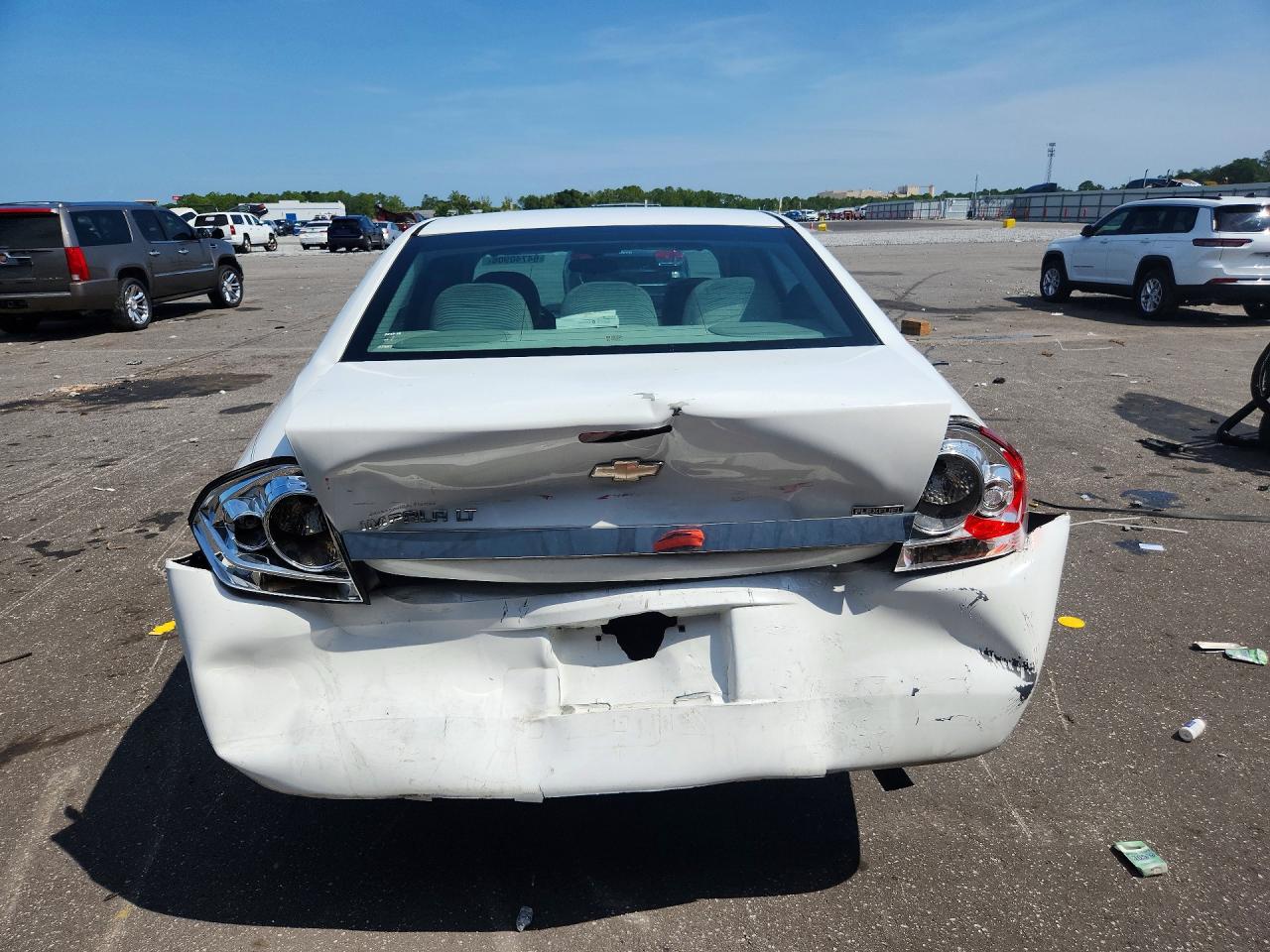 2011 Chevrolet Impala Lt White vin: 2G1WG5EK5B1131602