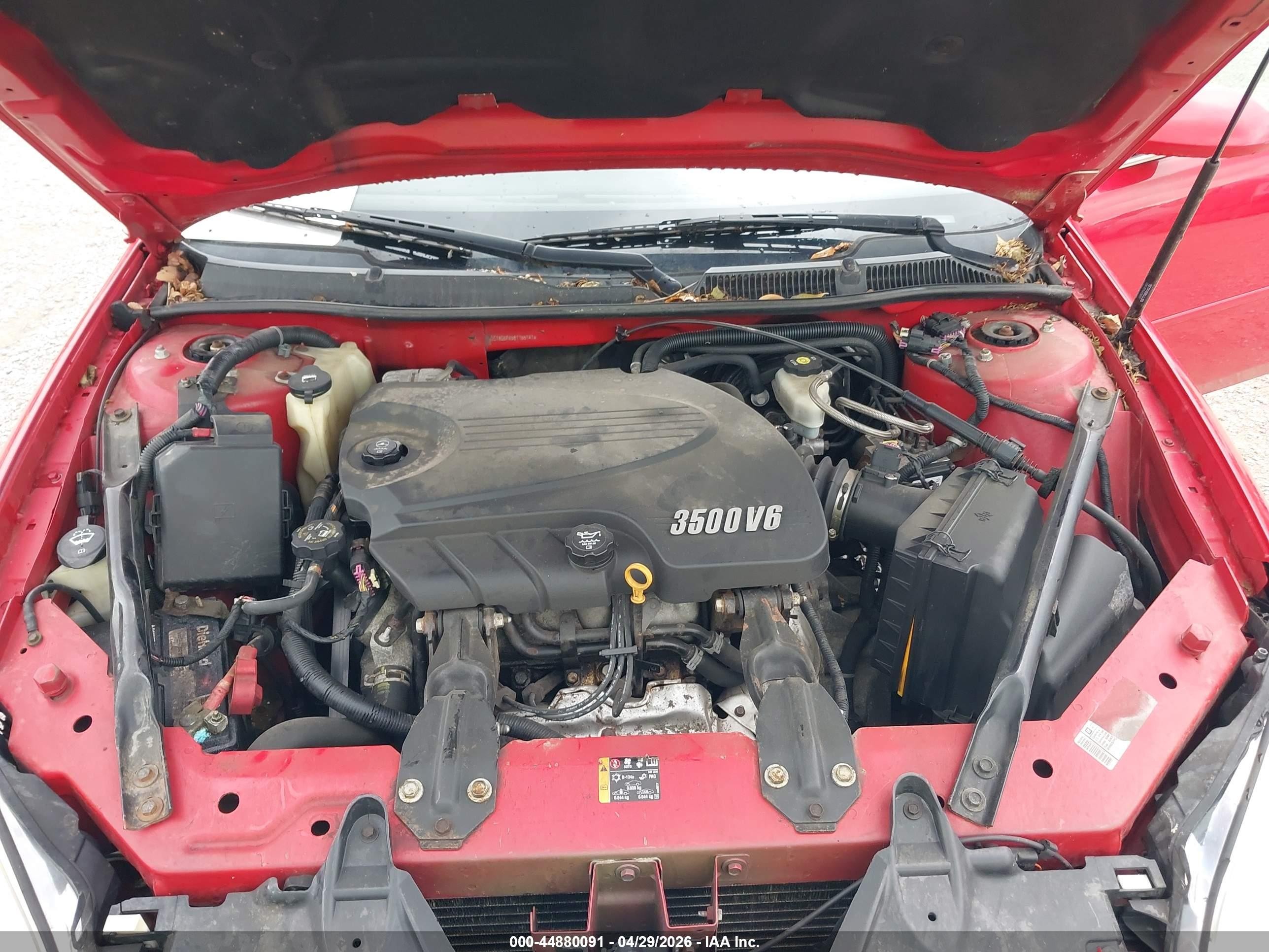2011 Chevrolet Impala Lt Red vin: 2G1WG5EK5B1155141