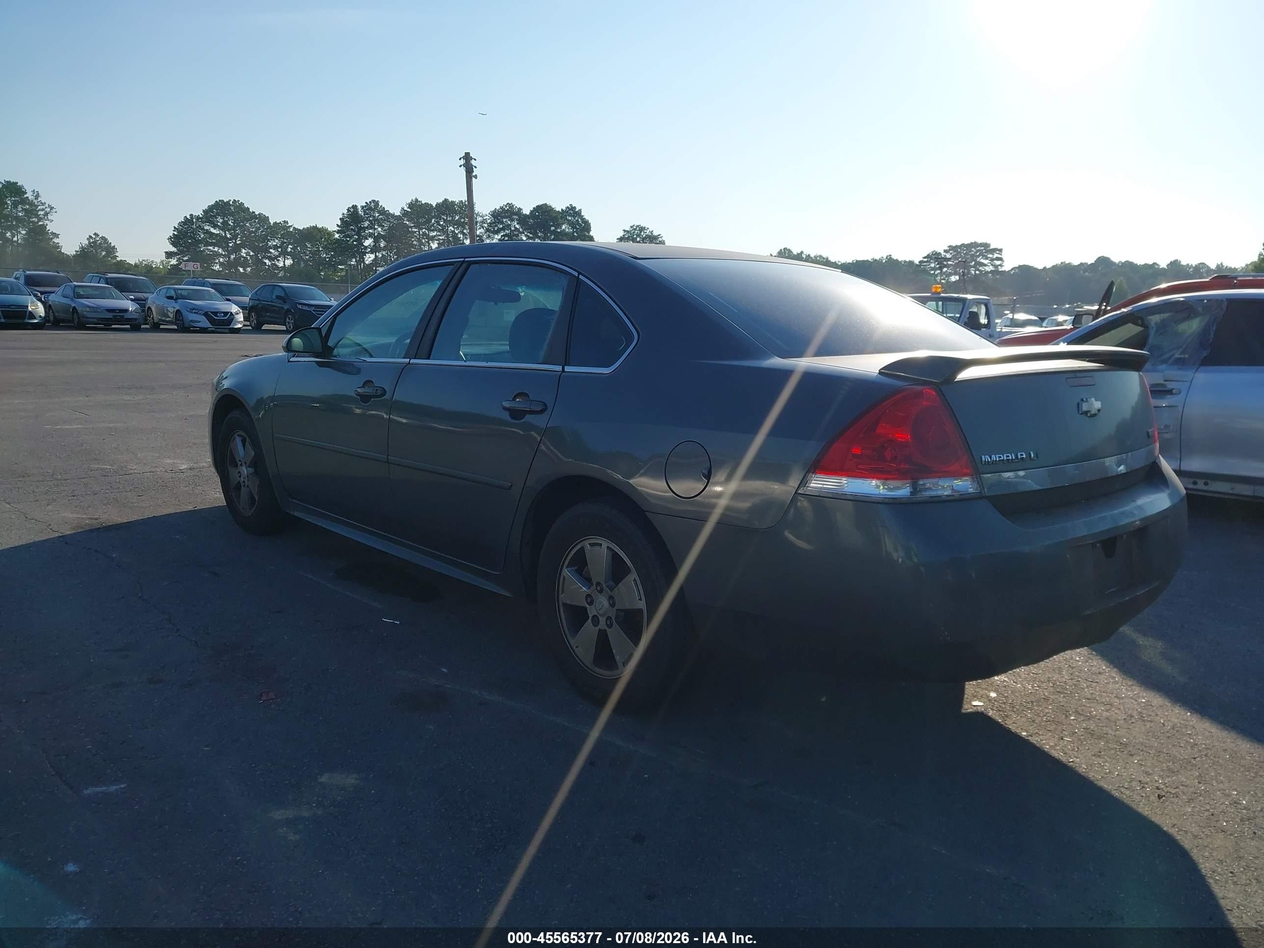 2011 Chevrolet Impala Lt Green vin: 2G1WG5EK5B1156547