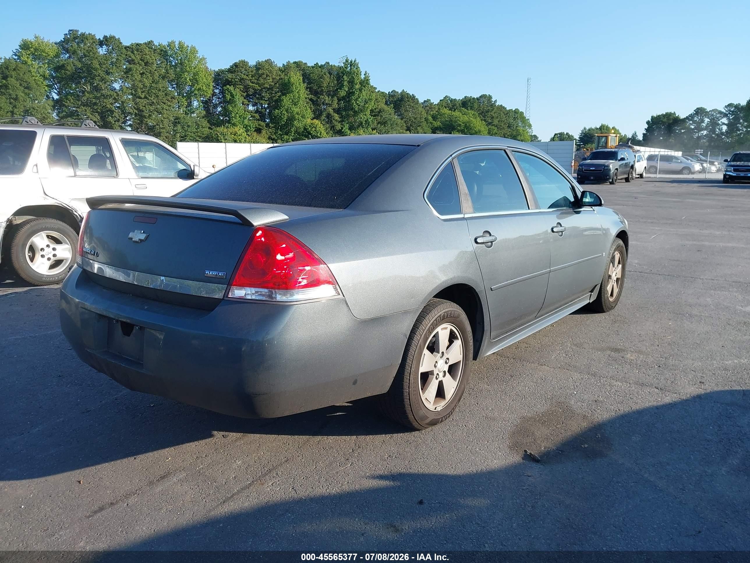 2011 Chevrolet Impala Lt Green vin: 2G1WG5EK5B1156547