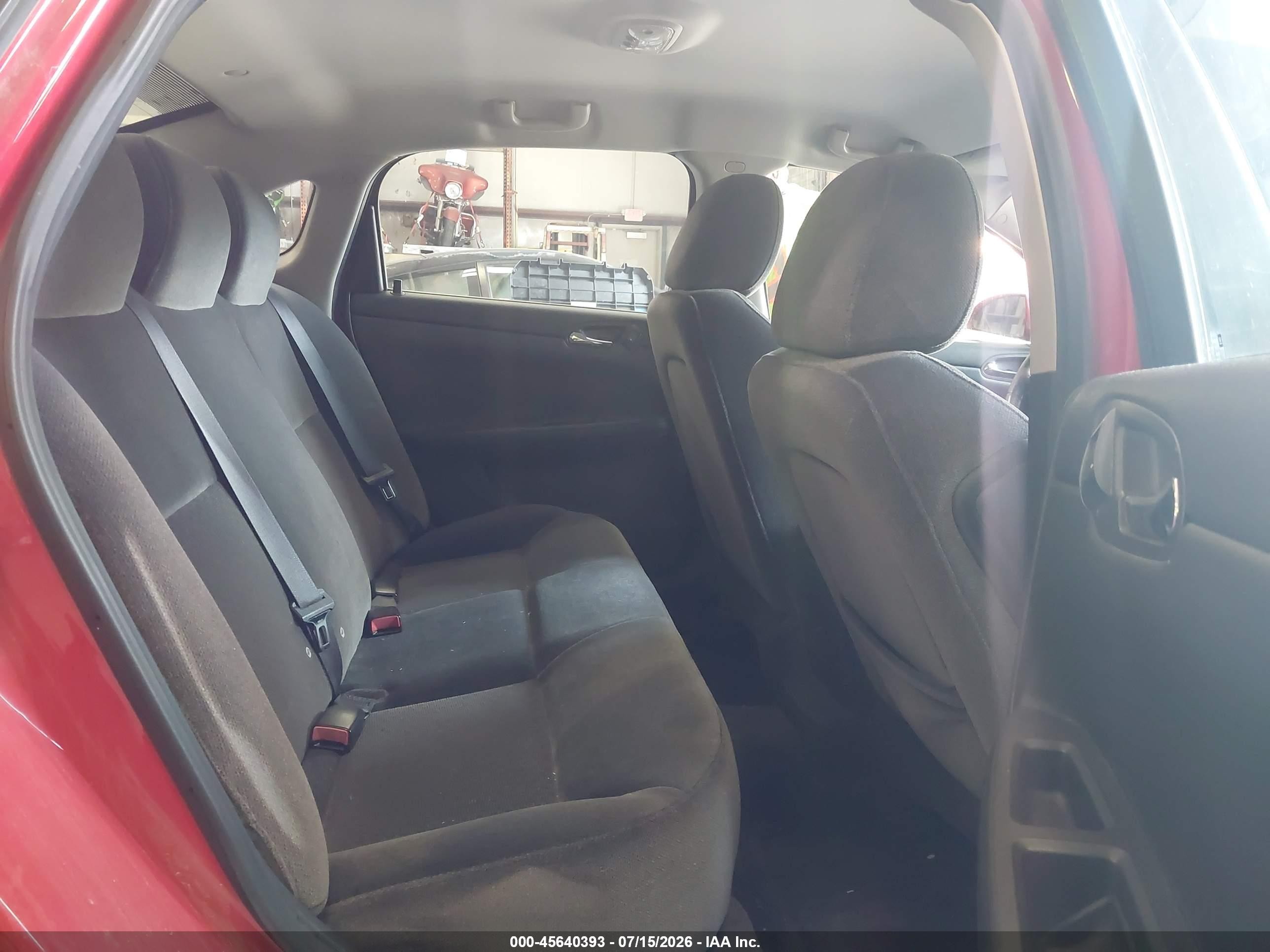 2011 Chevrolet Impala Lt Red vin: 2G1WG5EK5B1179861