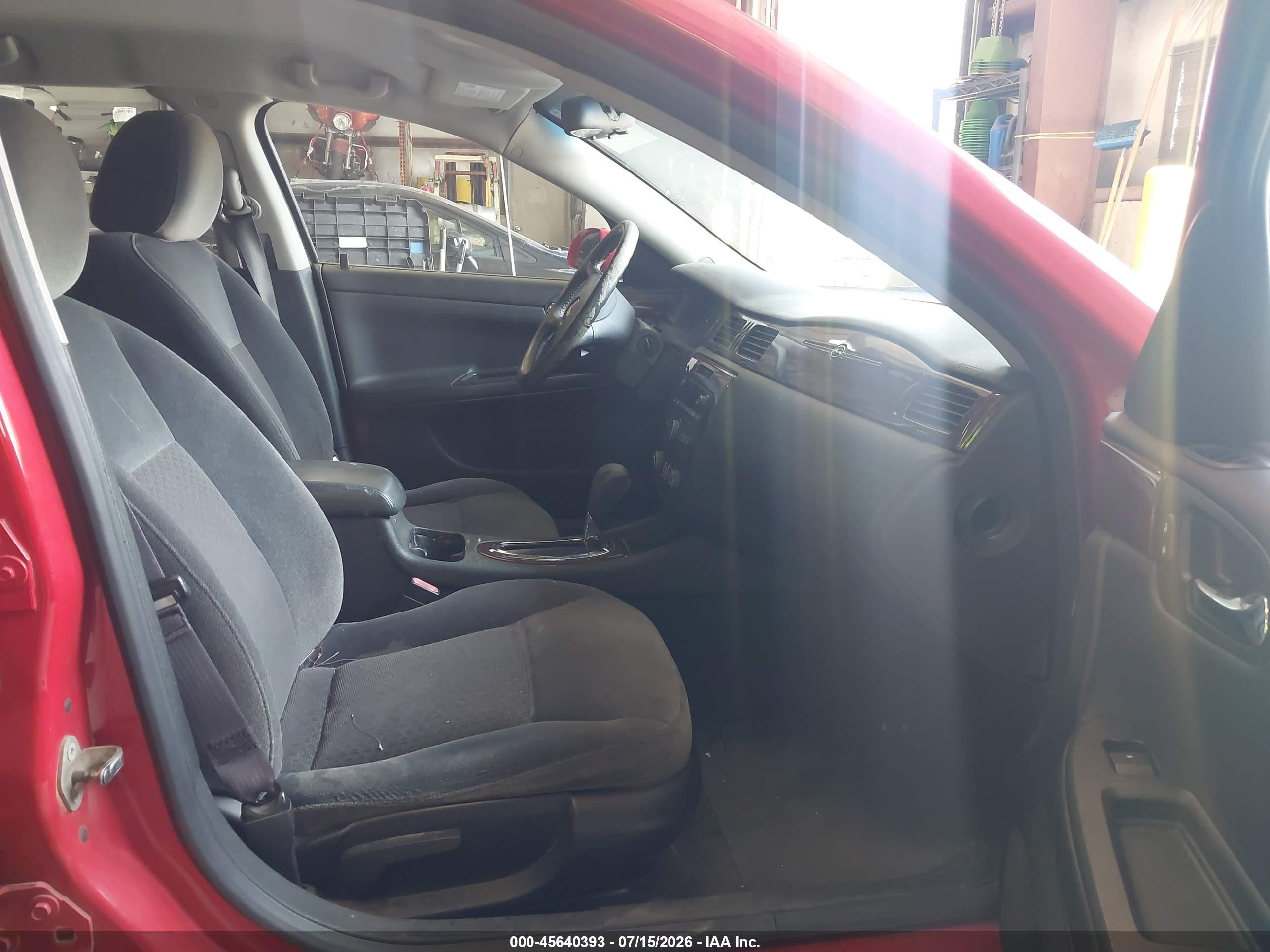 2011 Chevrolet Impala Lt Red vin: 2G1WG5EK5B1179861