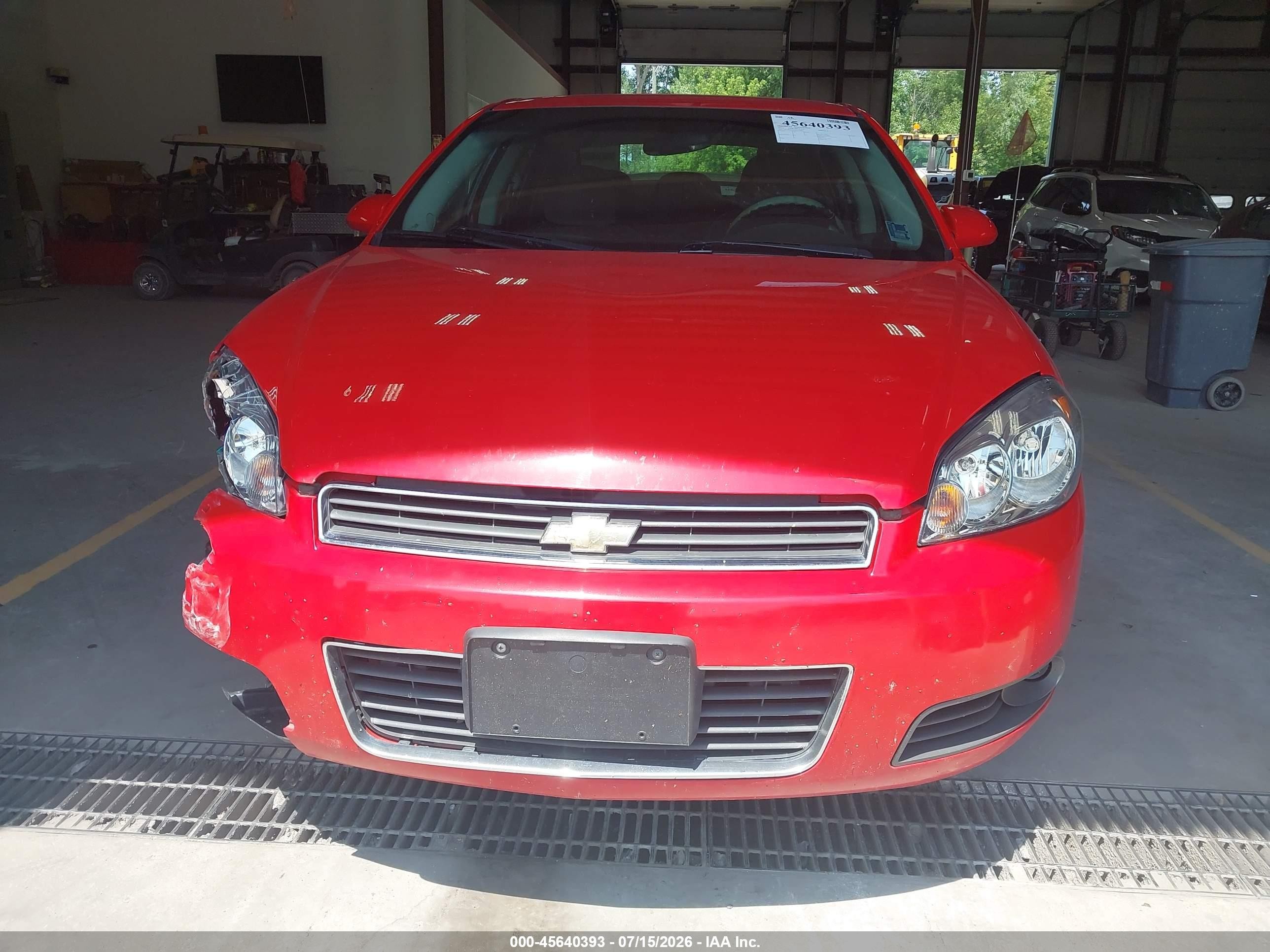 2011 Chevrolet Impala Lt Red vin: 2G1WG5EK5B1179861
