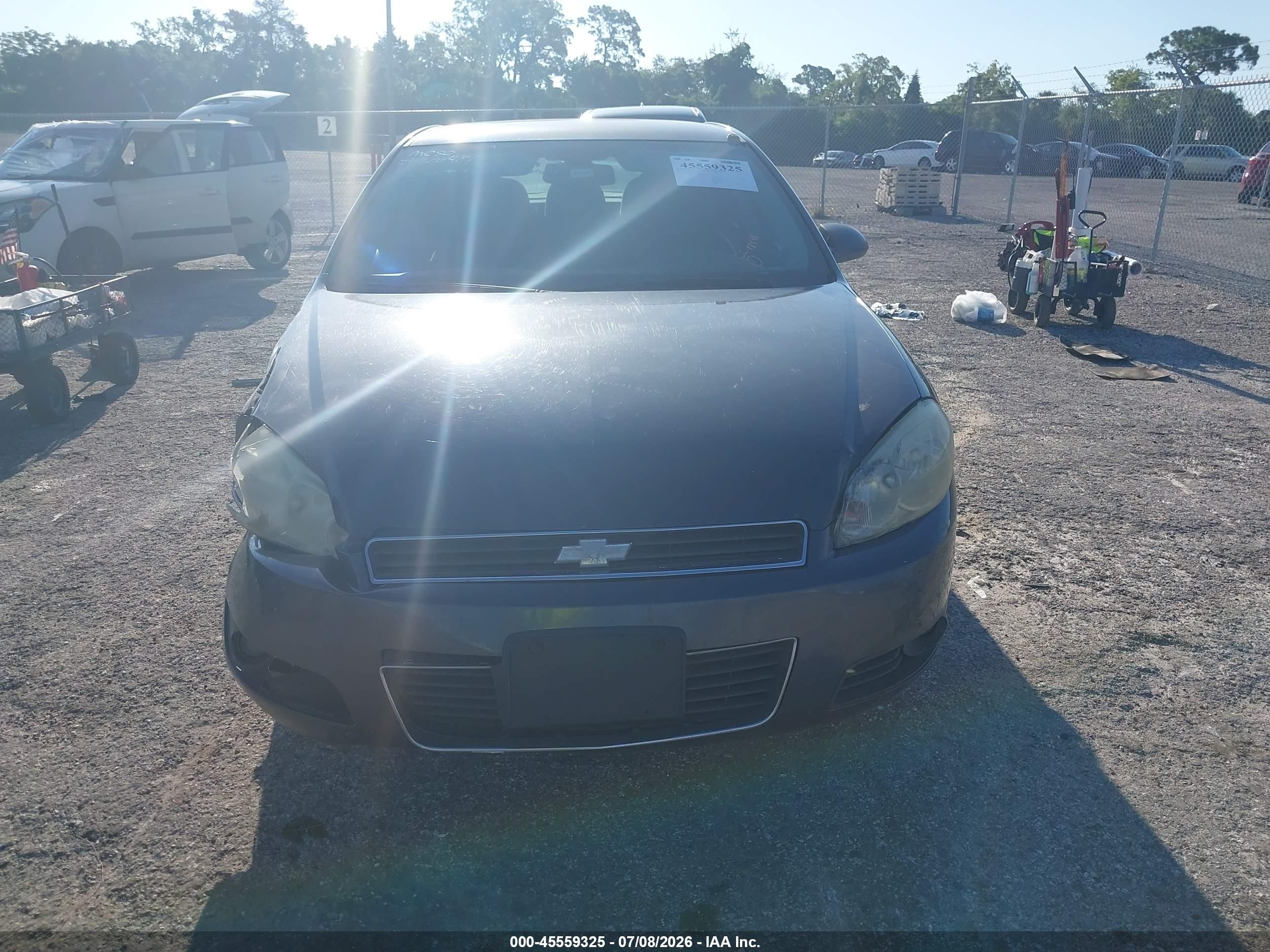 2011 Chevrolet Impala Lt Gray vin: 2G1WG5EK5B1247933