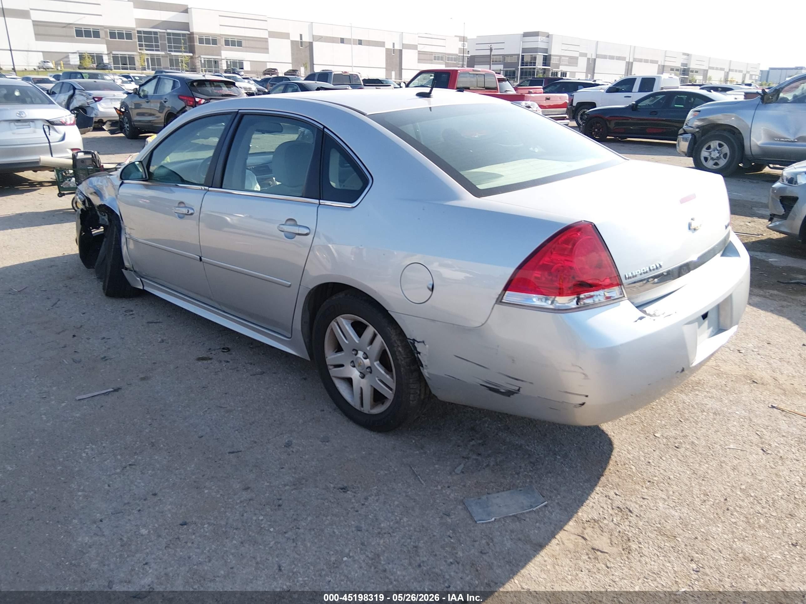 2011 Chevrolet Impala Lt Silver vin: 2G1WG5EK5B1305331