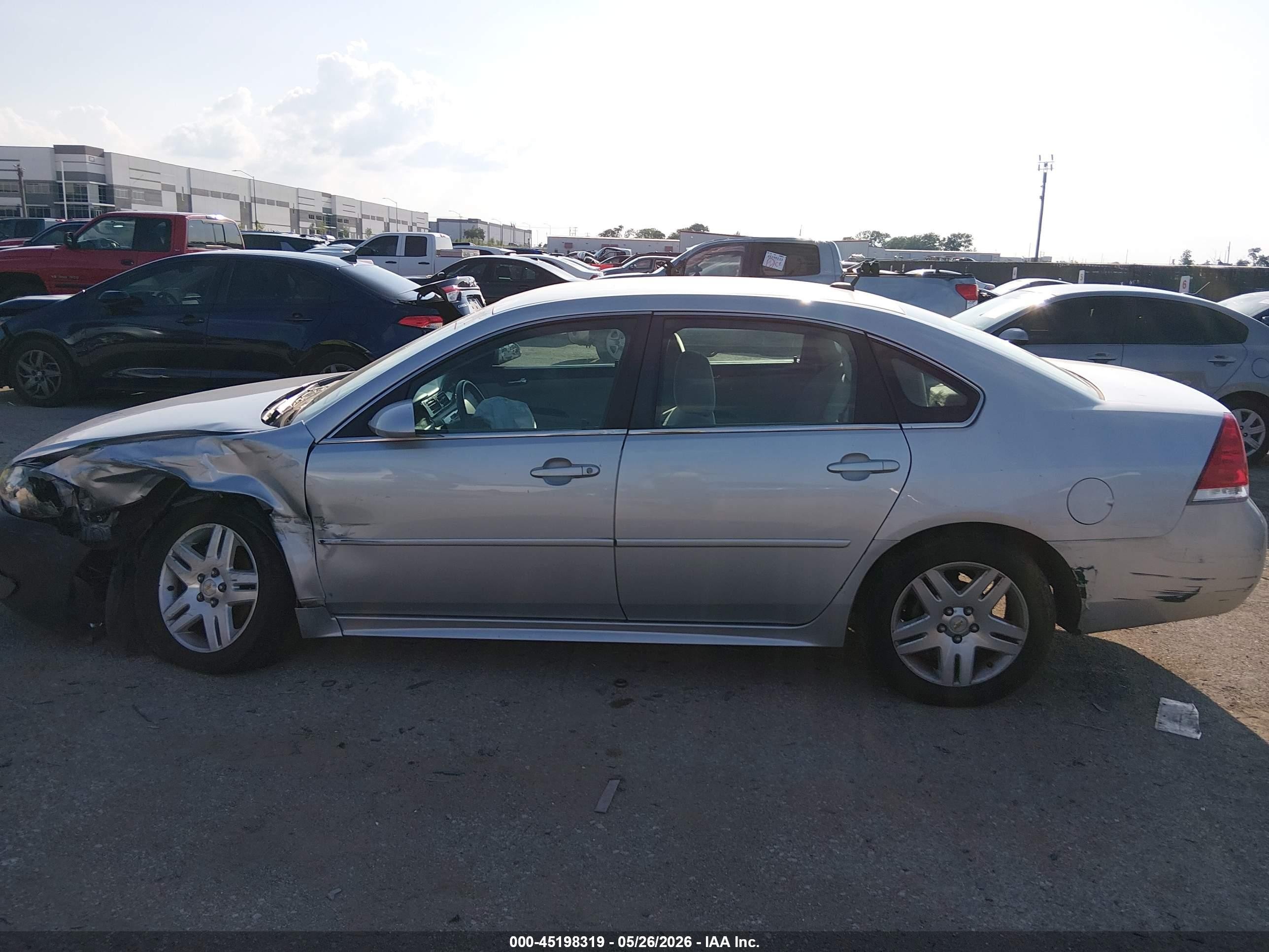 2011 Chevrolet Impala Lt Silver vin: 2G1WG5EK5B1305331