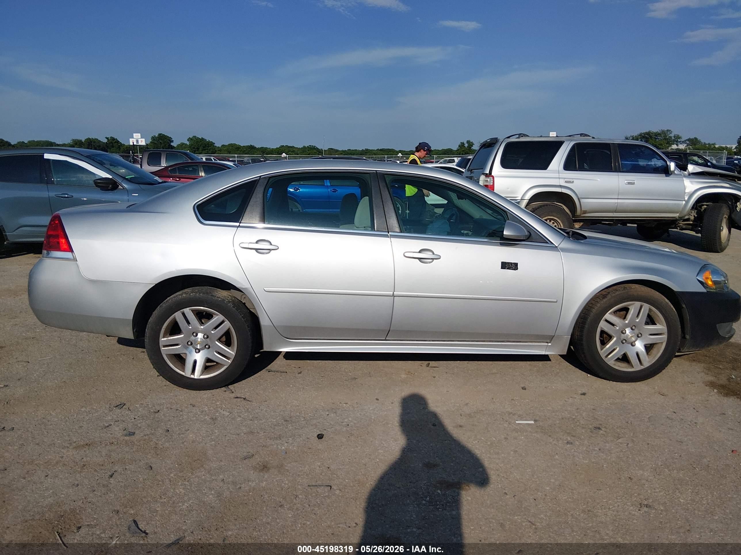 2011 Chevrolet Impala Lt Silver vin: 2G1WG5EK5B1305331