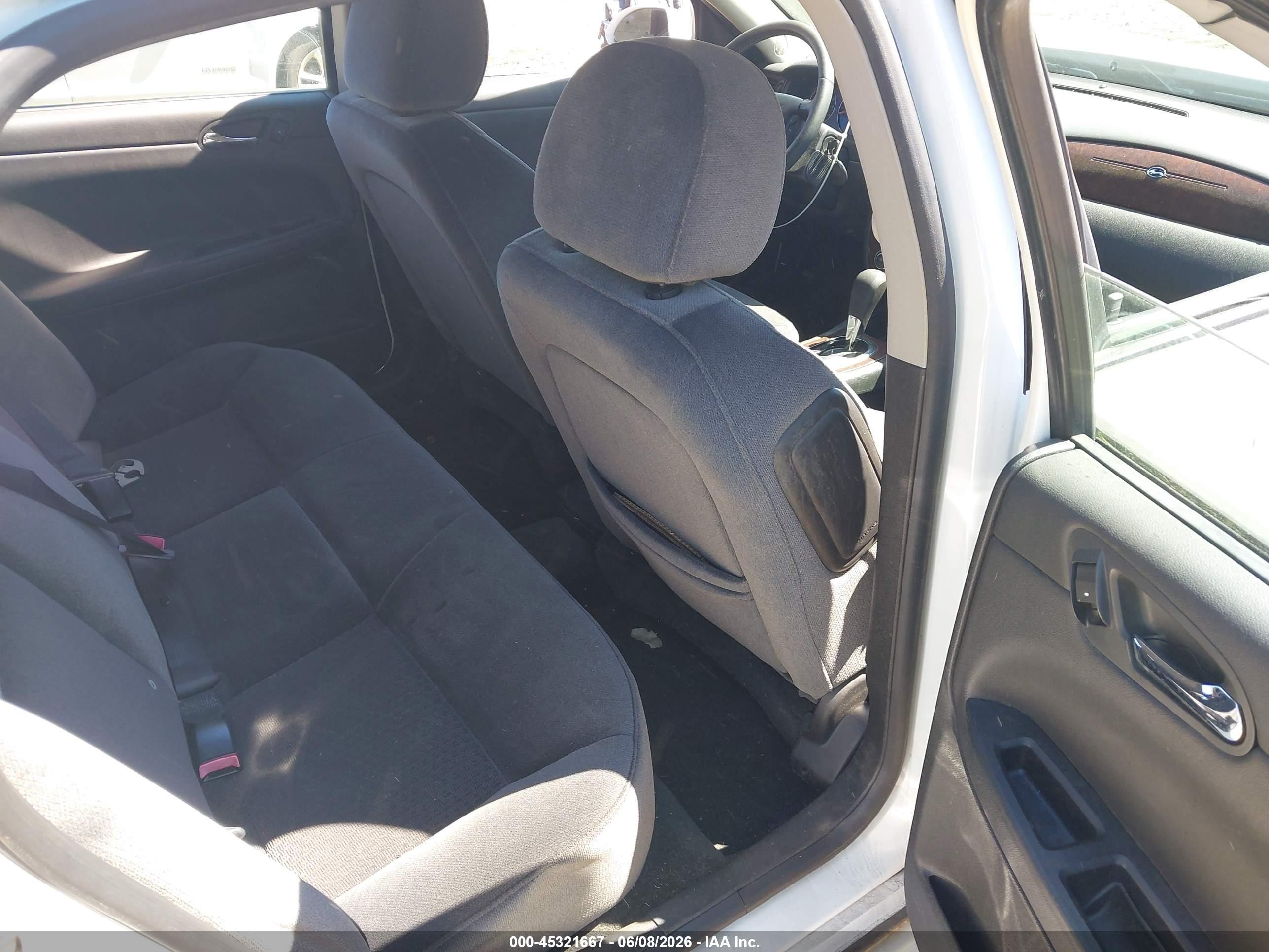 2011 Chevrolet Impala Lt White vin: 2G1WG5EK5B1313400