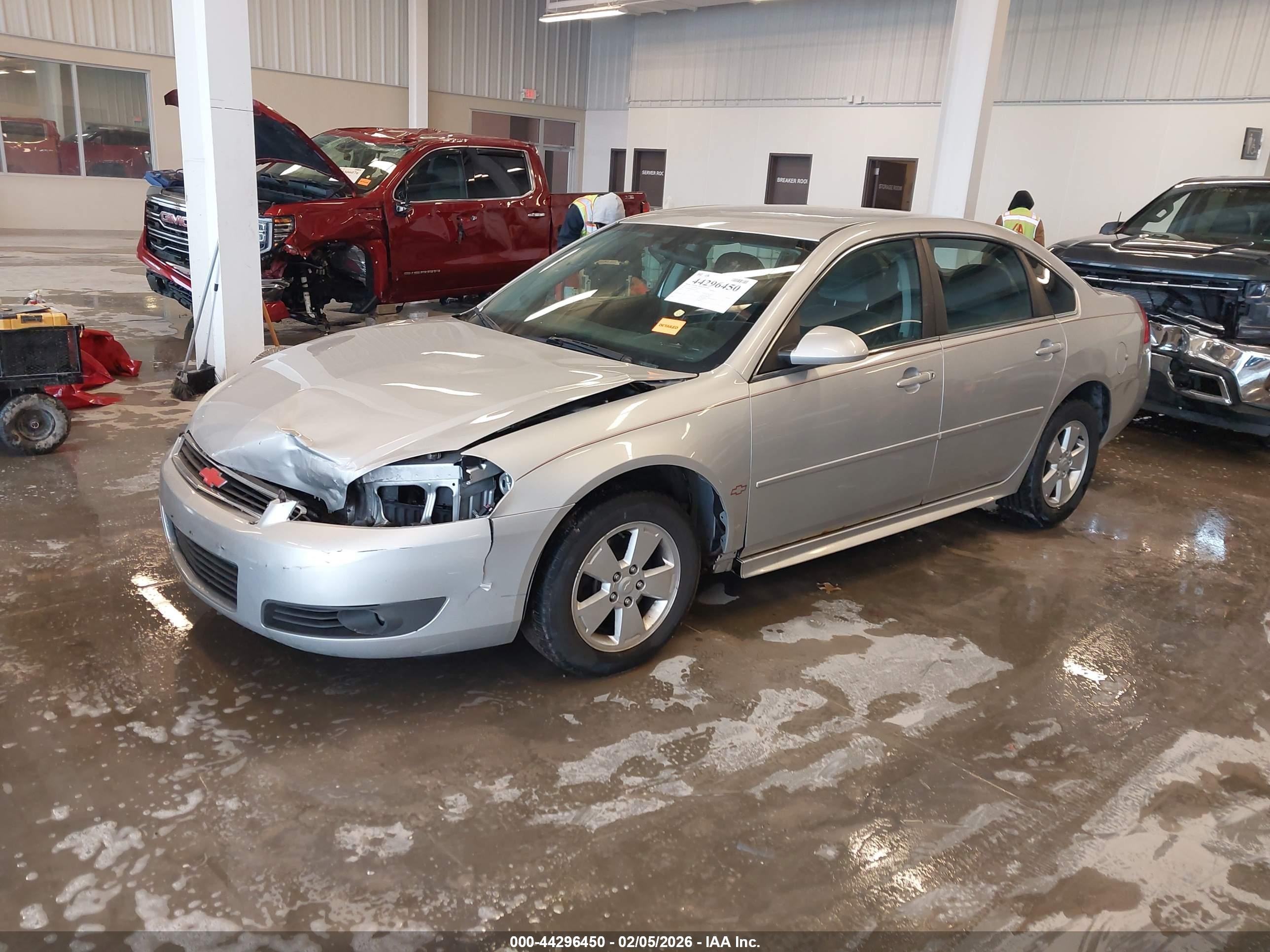 2011 Chevrolet Impala Lt Silver vin: 2G1WG5EK6B1107180