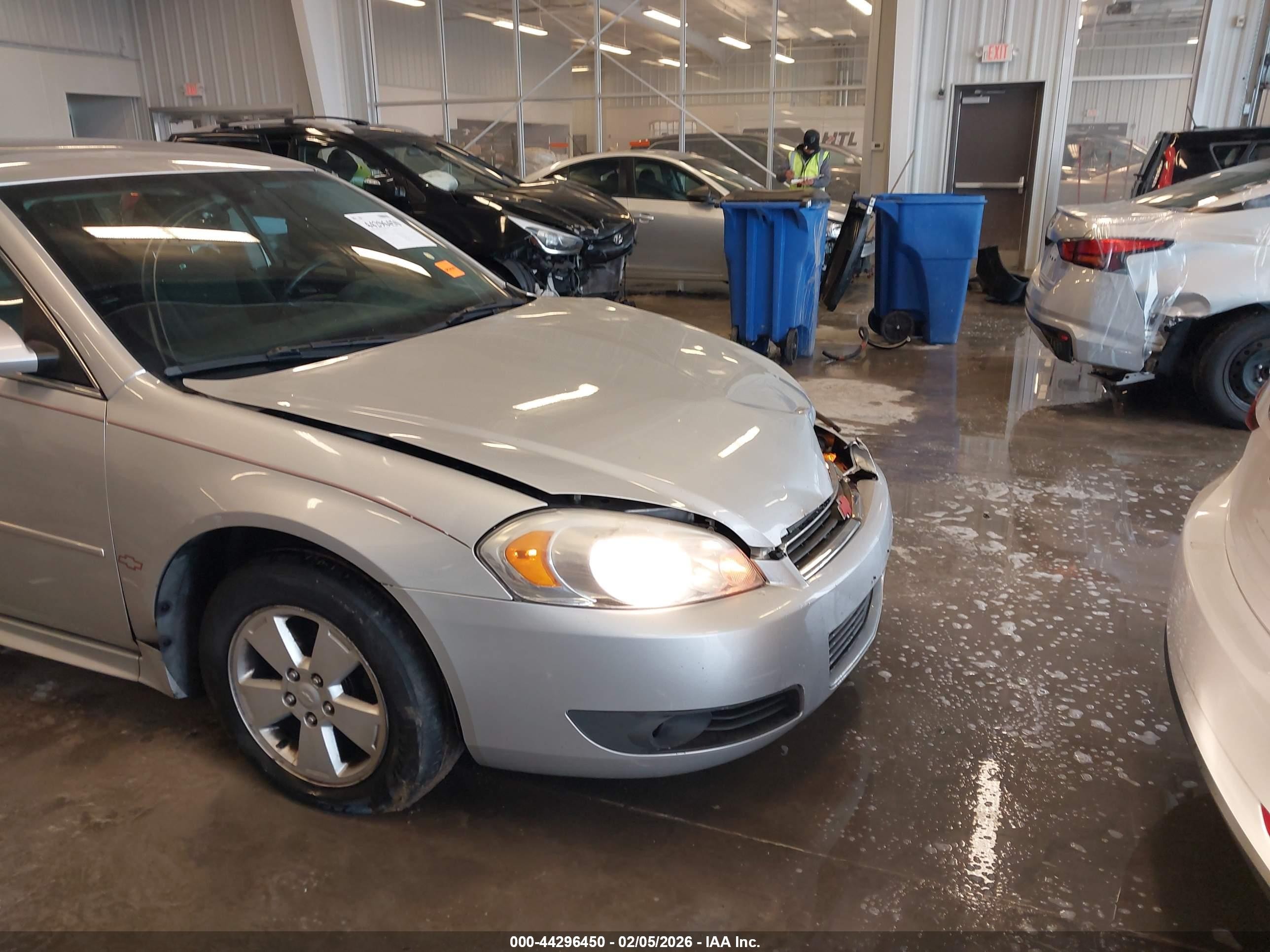 2011 Chevrolet Impala Lt Silver vin: 2G1WG5EK6B1107180