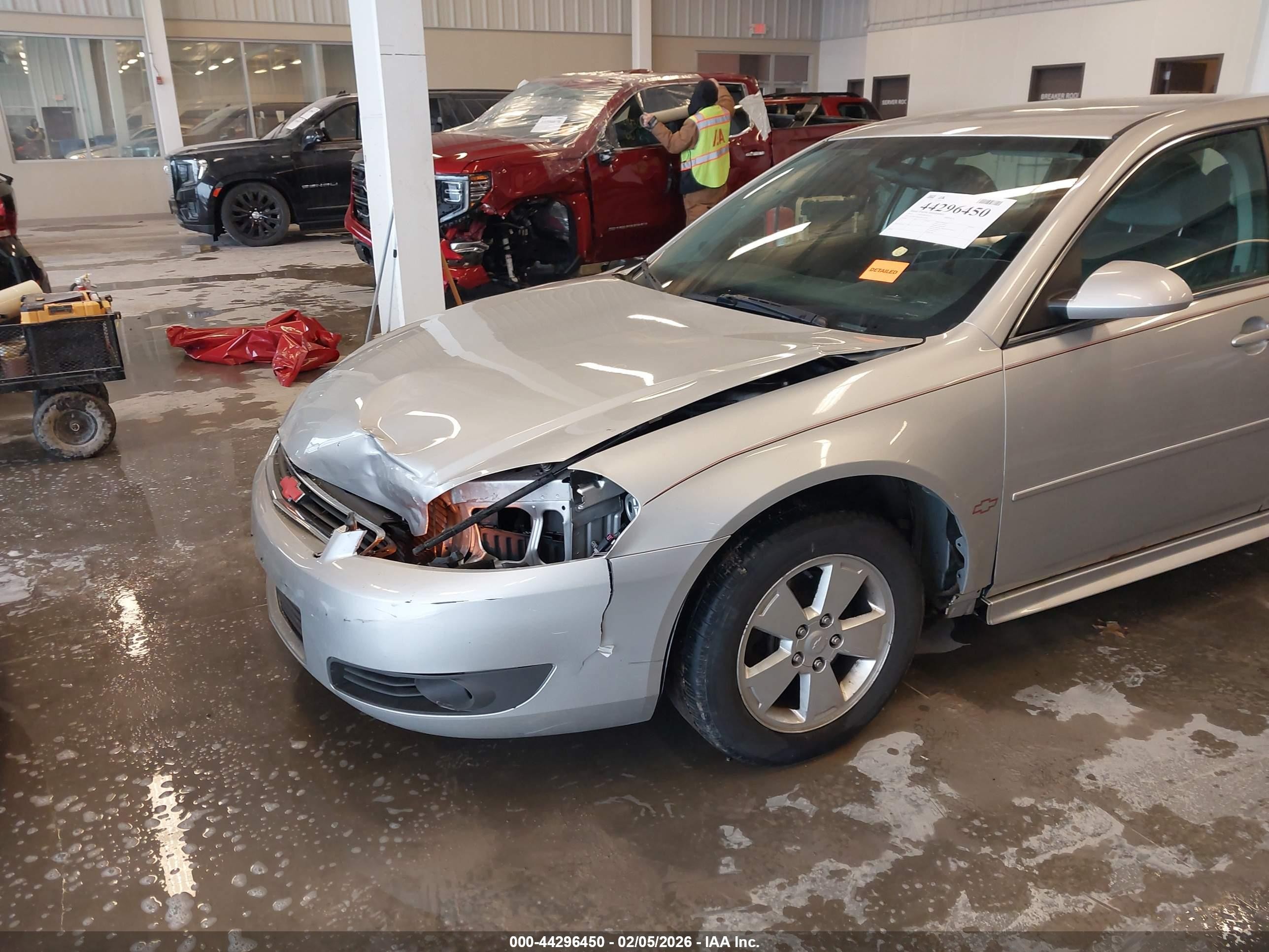 2011 Chevrolet Impala Lt Silver vin: 2G1WG5EK6B1107180