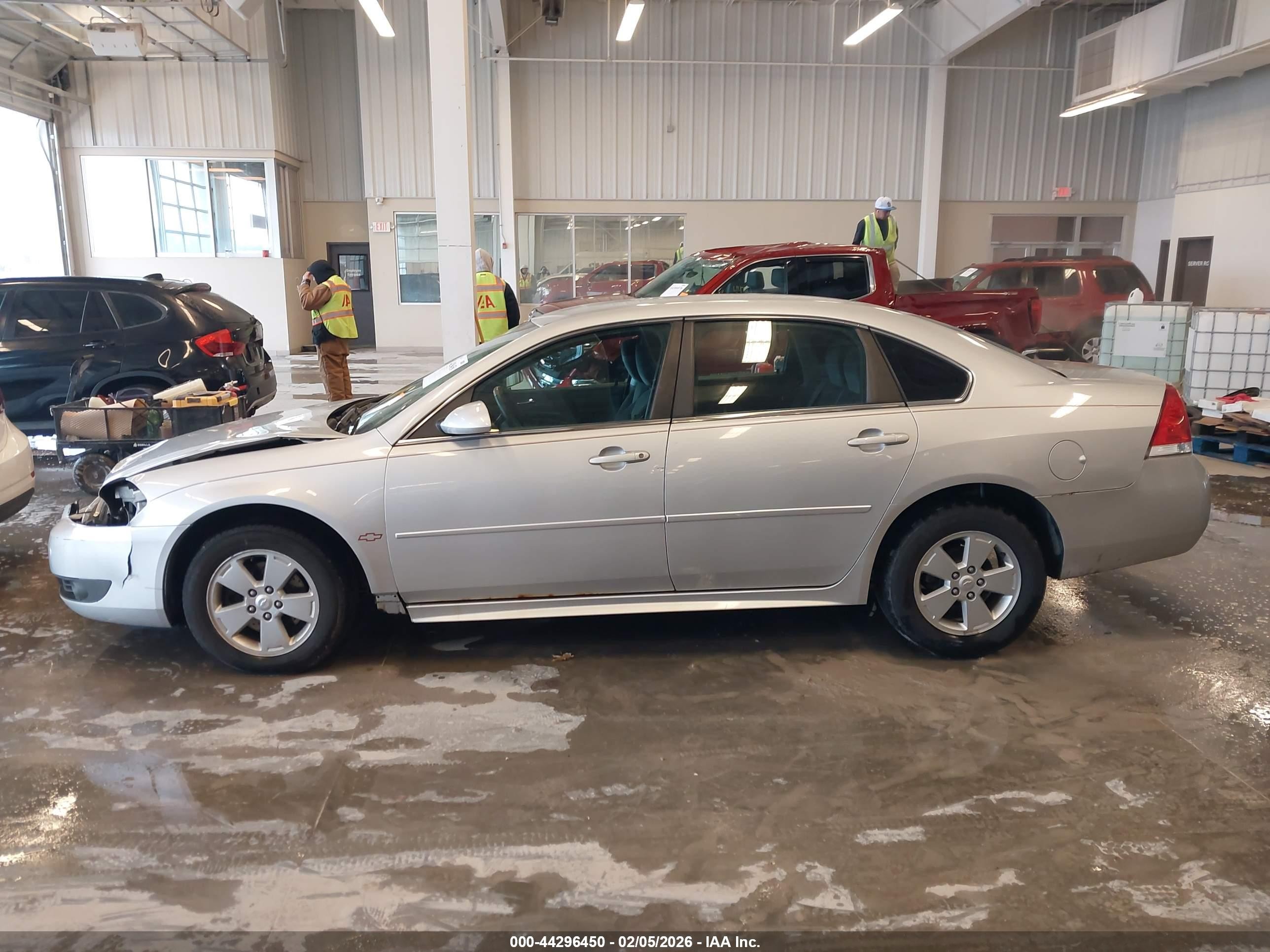 2011 Chevrolet Impala Lt Silver vin: 2G1WG5EK6B1107180