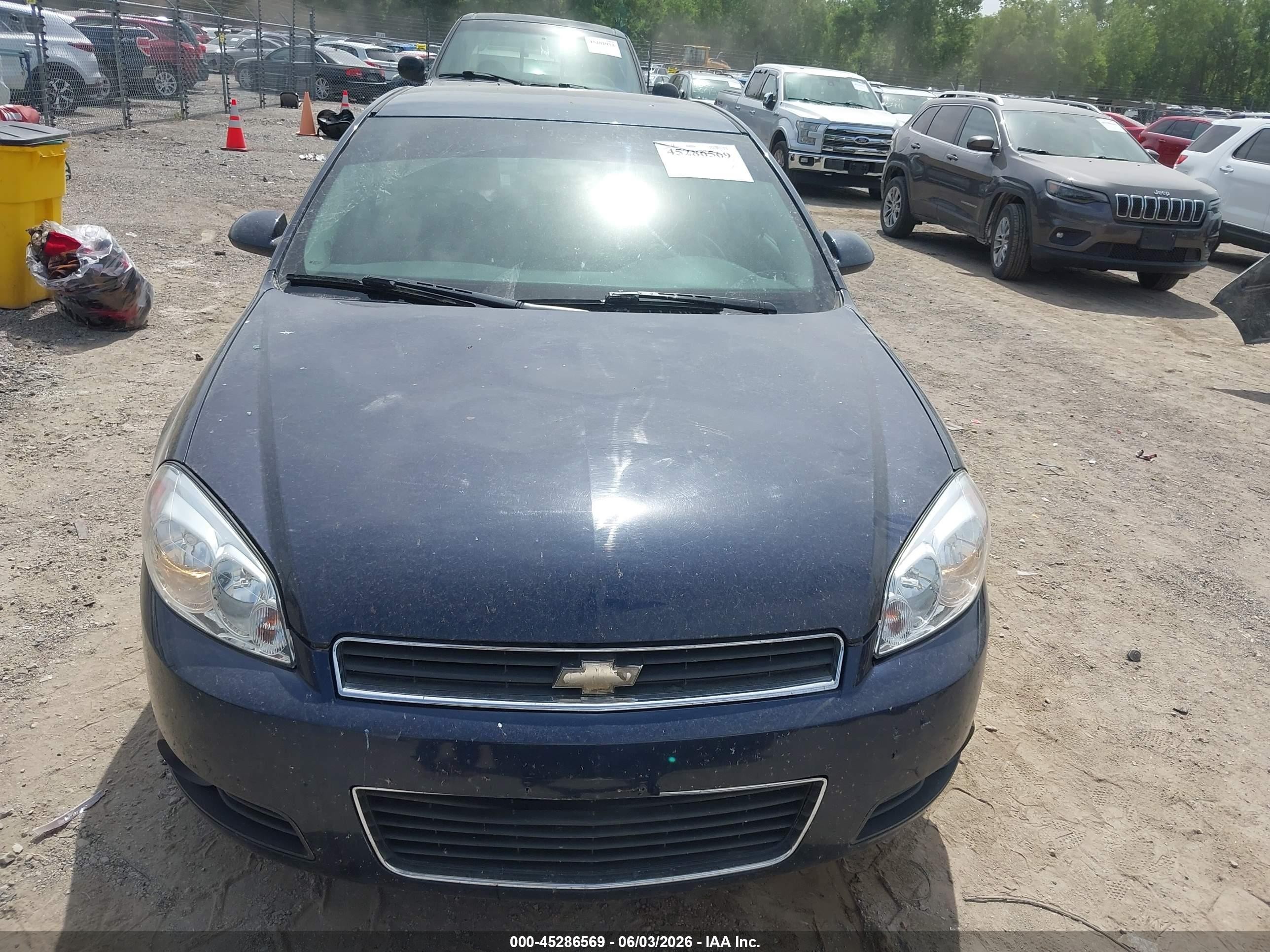2011 Chevrolet Impala Lt Blue vin: 2G1WG5EK6B1150952