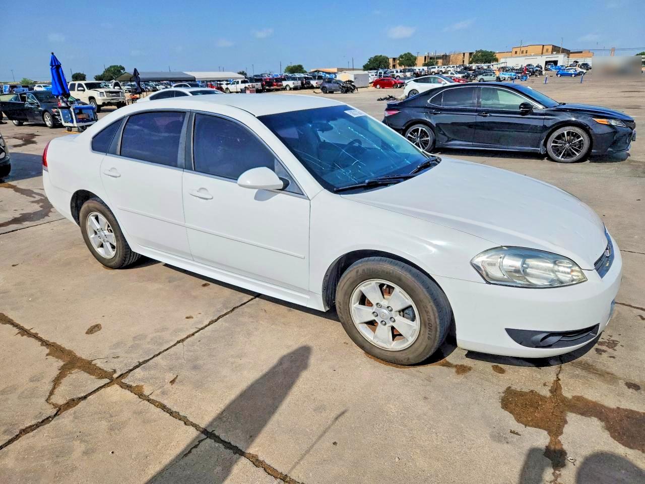 2011 Chevrolet Impala Lt White vin: 2G1WG5EK6B1217761