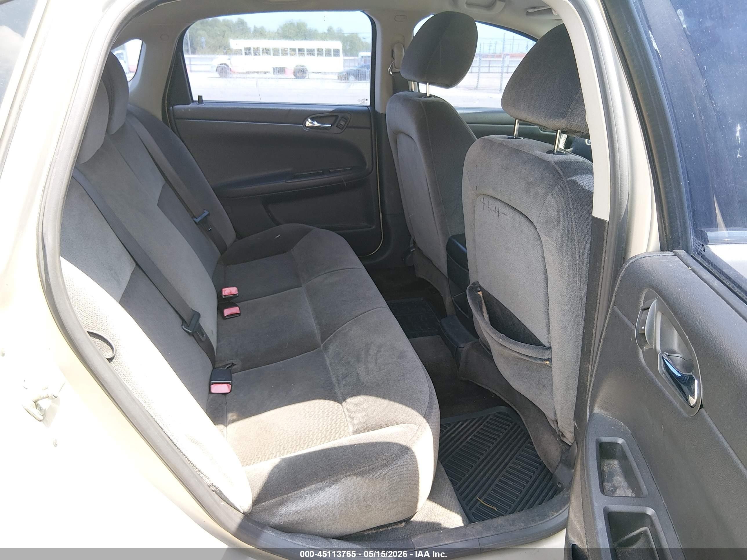 2011 Chevrolet Impala Lt Beige vin: 2G1WG5EK6B1239923