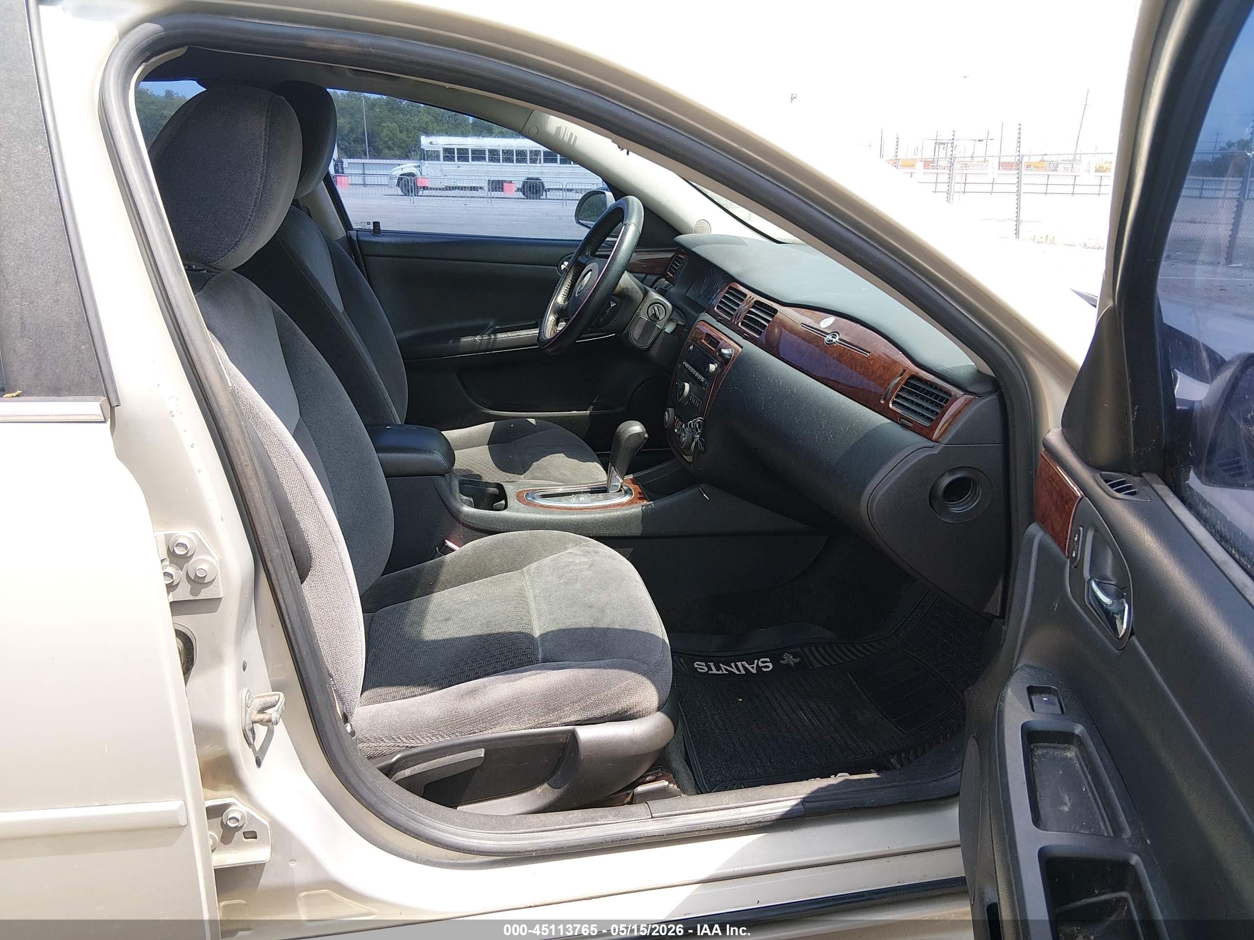 2011 Chevrolet Impala Lt Beige vin: 2G1WG5EK6B1239923