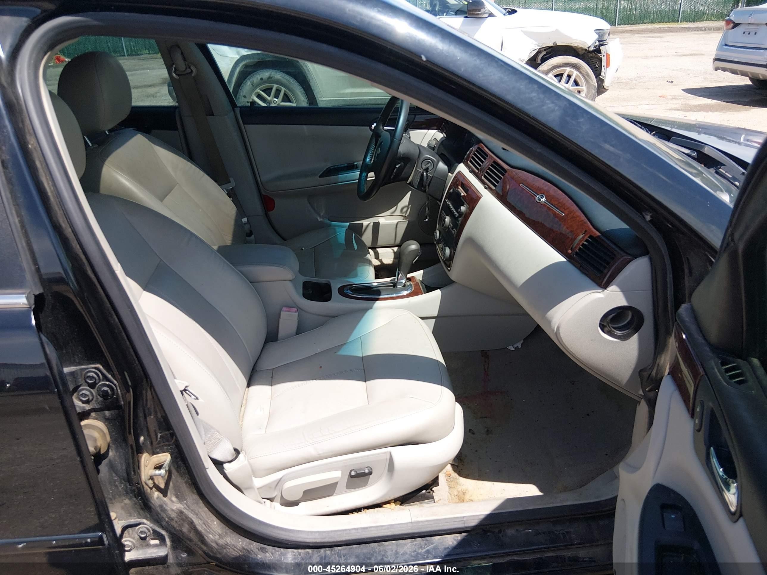 2011 Chevrolet Impala Lt Black vin: 2G1WG5EK6B1291827