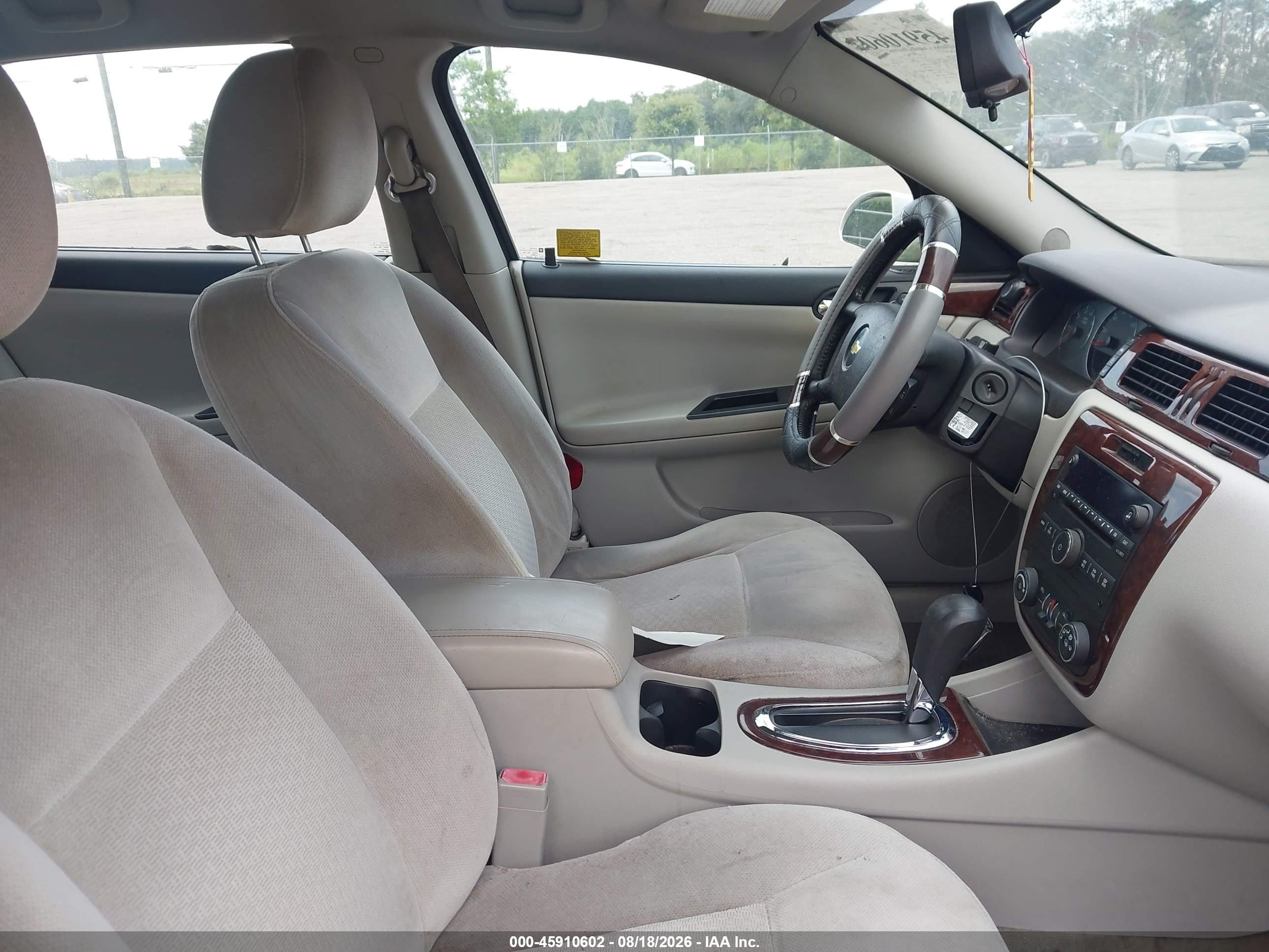 2011 Chevrolet Impala Lt White vin: 2G1WG5EK6B1333302