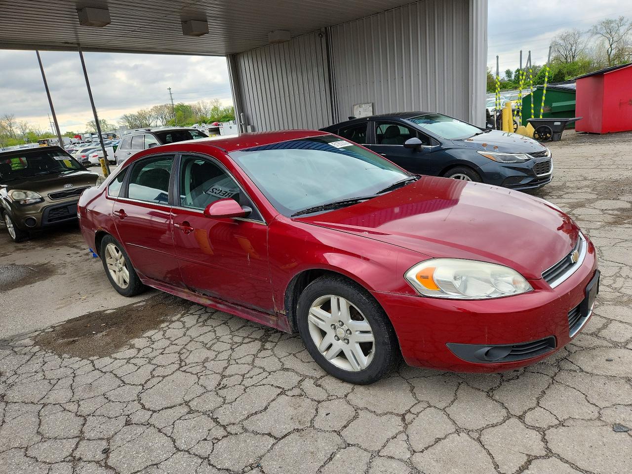 2011 Chevrolet Impala Lt Red vin: 2G1WG5EK7B1288158