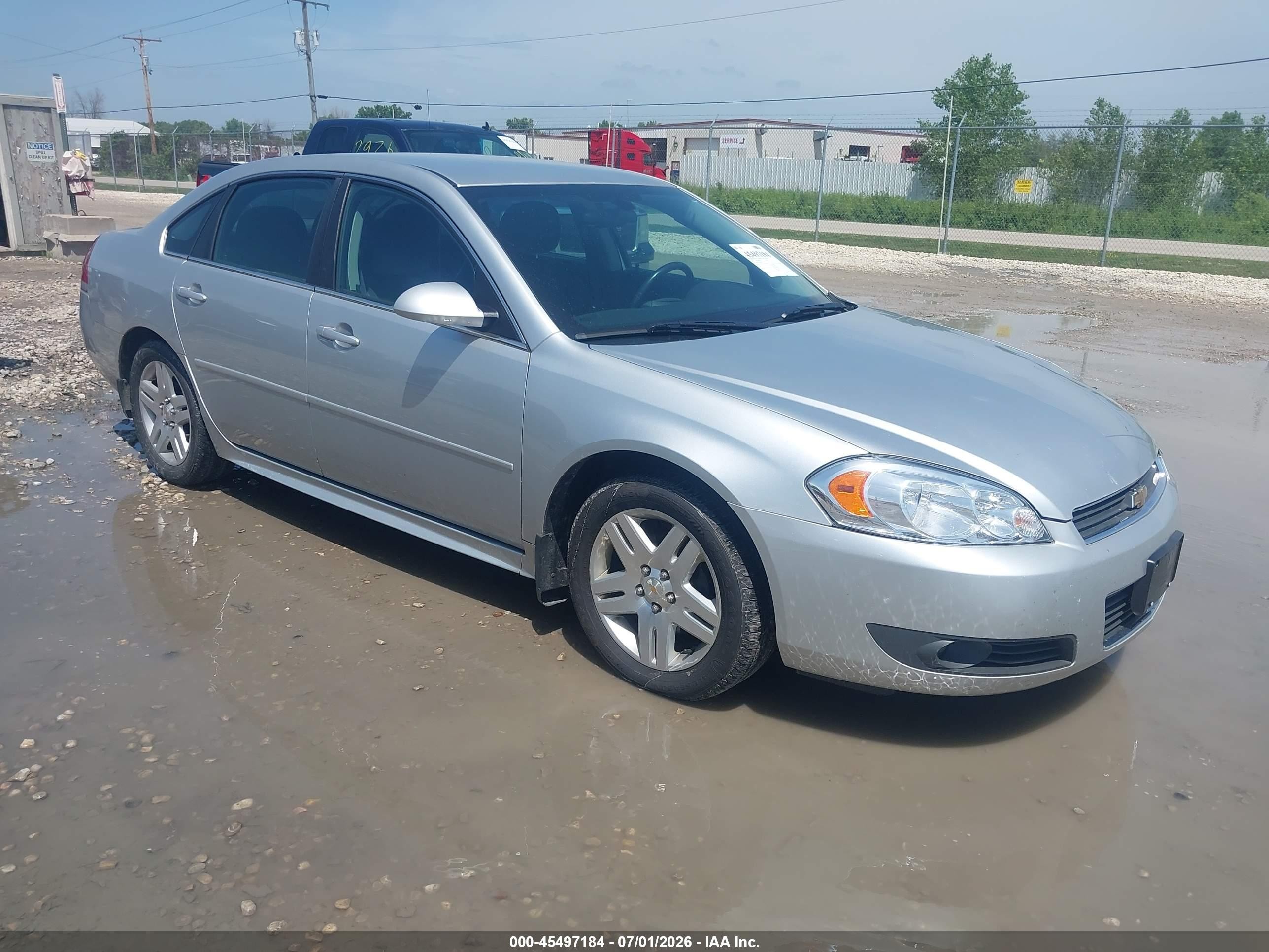 2011 Chevrolet Impala Lt Серебряный vin: 2G1WG5EK7B1294347