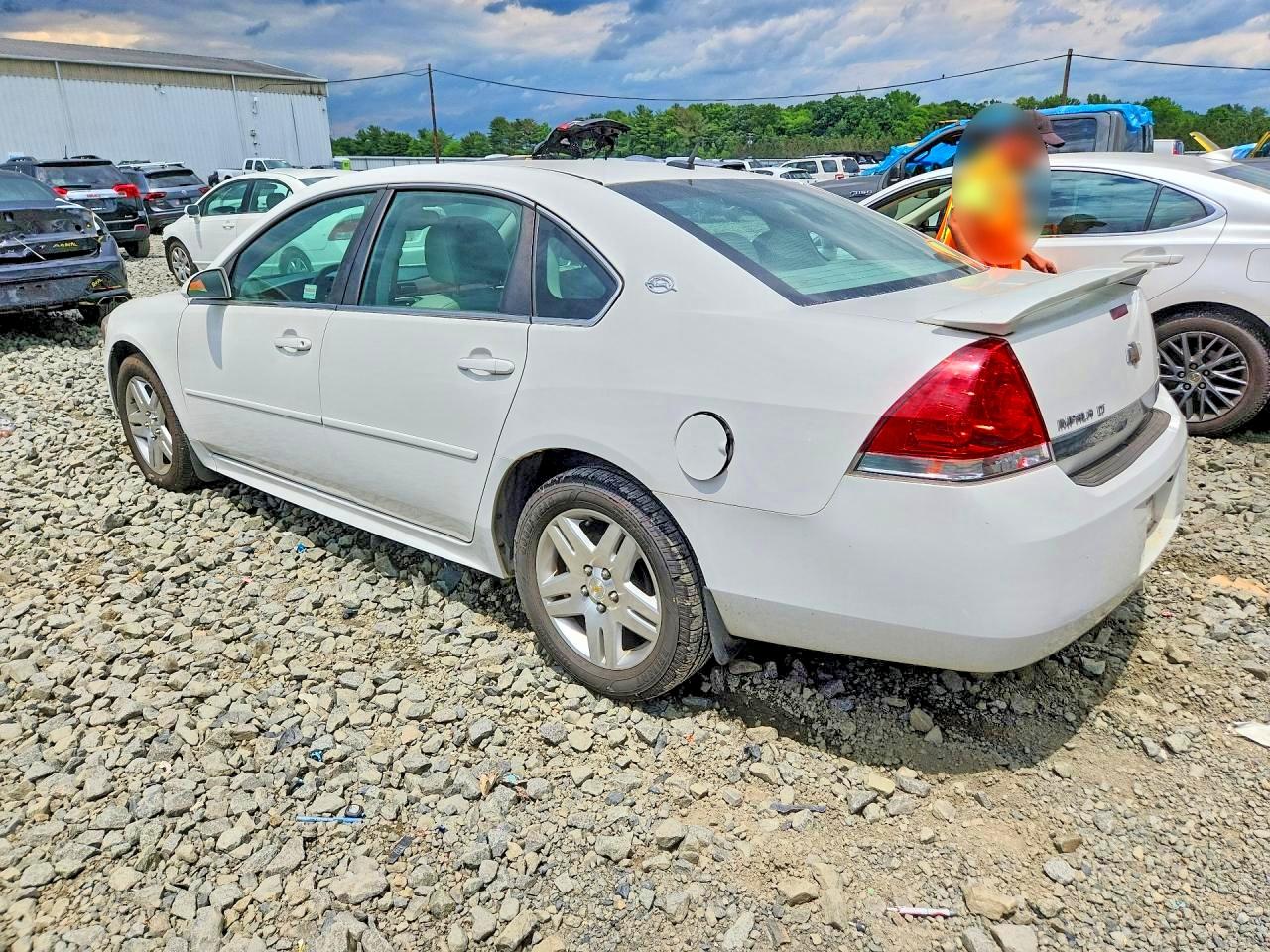 2011 Chevrolet Impala Lt Белый vin: 2G1WG5EK7B1323913